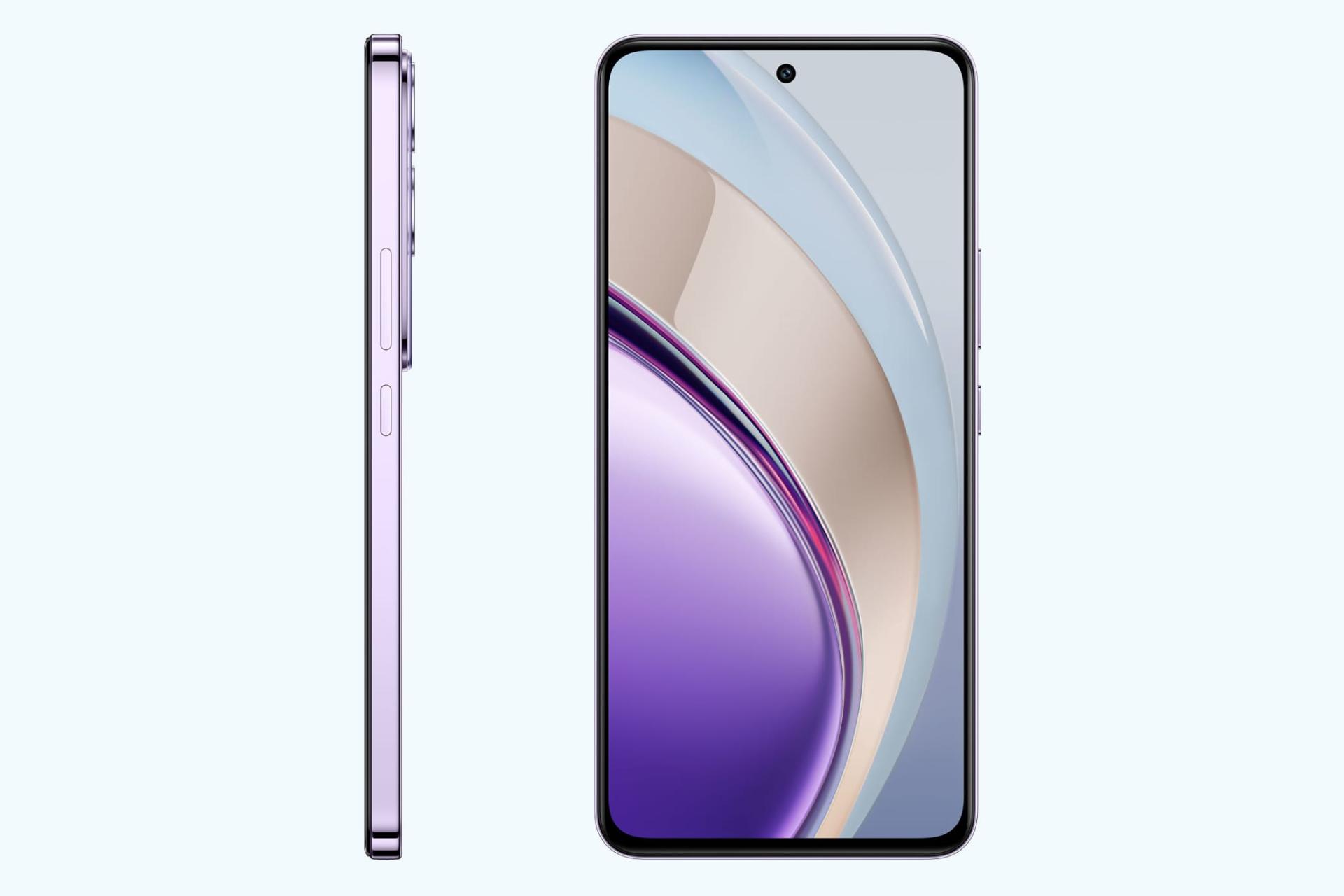 صفحه نمایش و لبه کناری گوشی موبایل V40 لایت ویوو 4G نسخه اندونزی یاسی / vivo V40 Lite 4G IDN