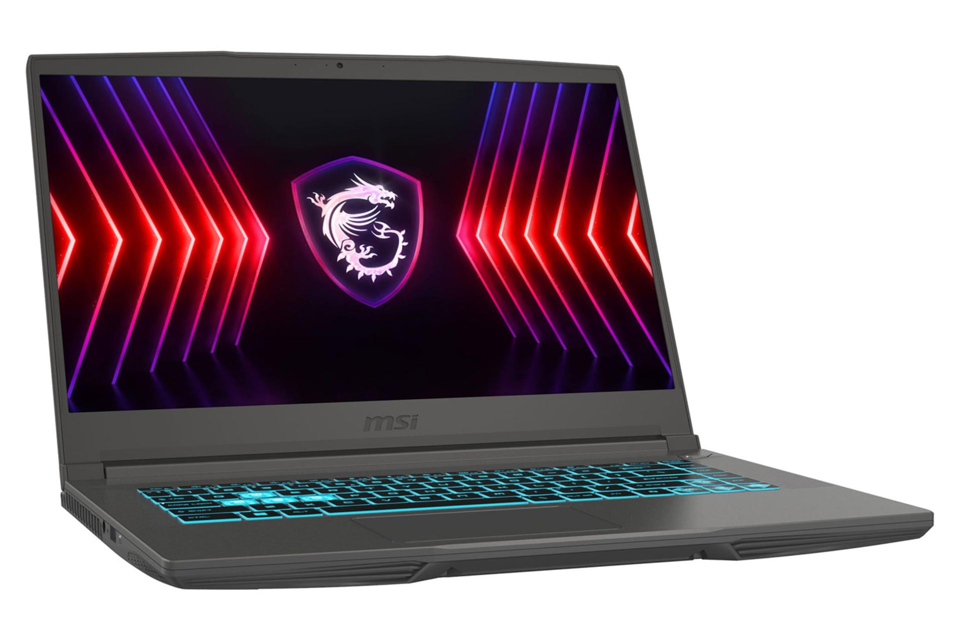لپ تاپ ام اس آی MSI Thin 15 B13U نمای چپ