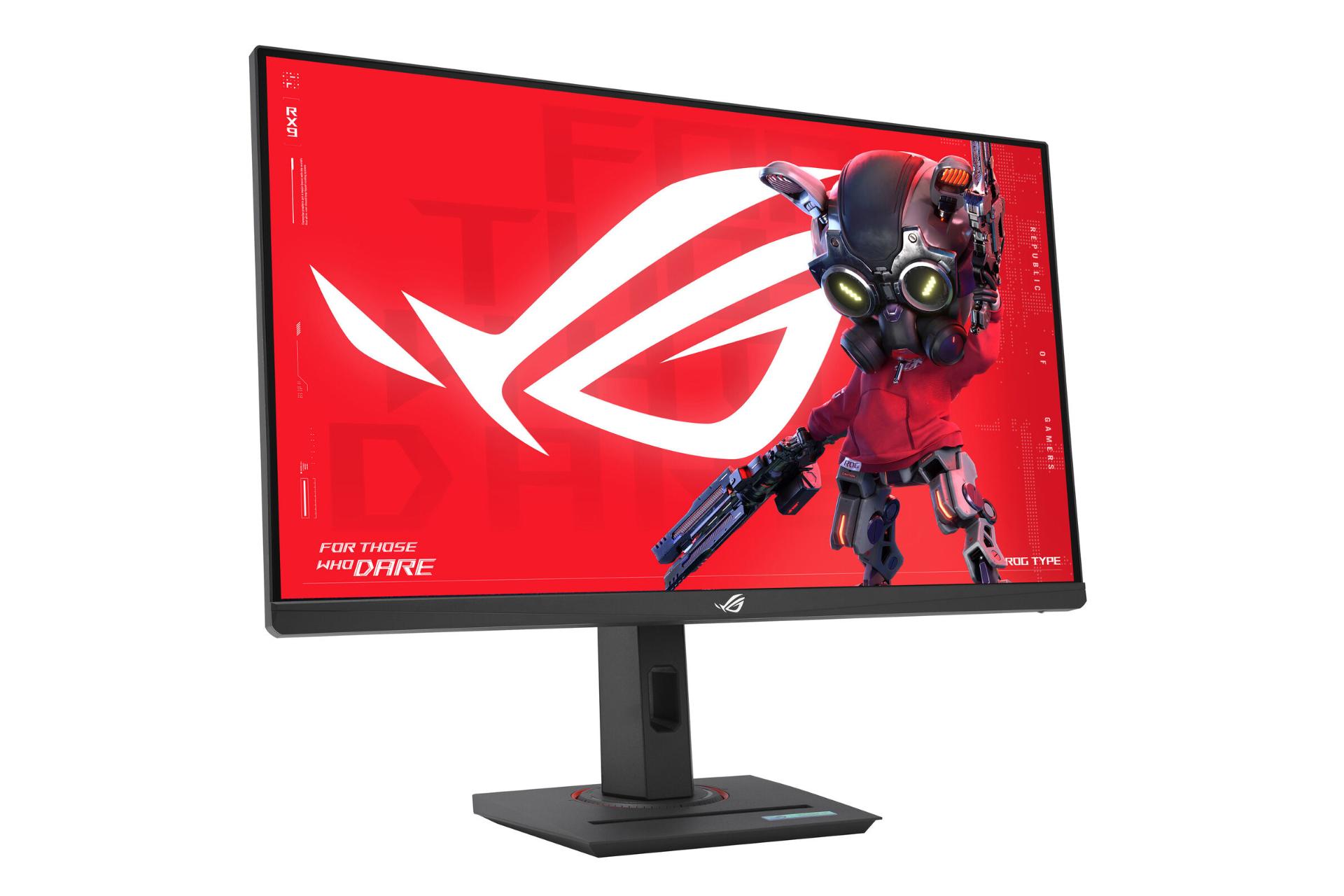 ابعاد و اندازه مانیتور ایسوس 27 اینچ مدل ROG Strix XG27ACS