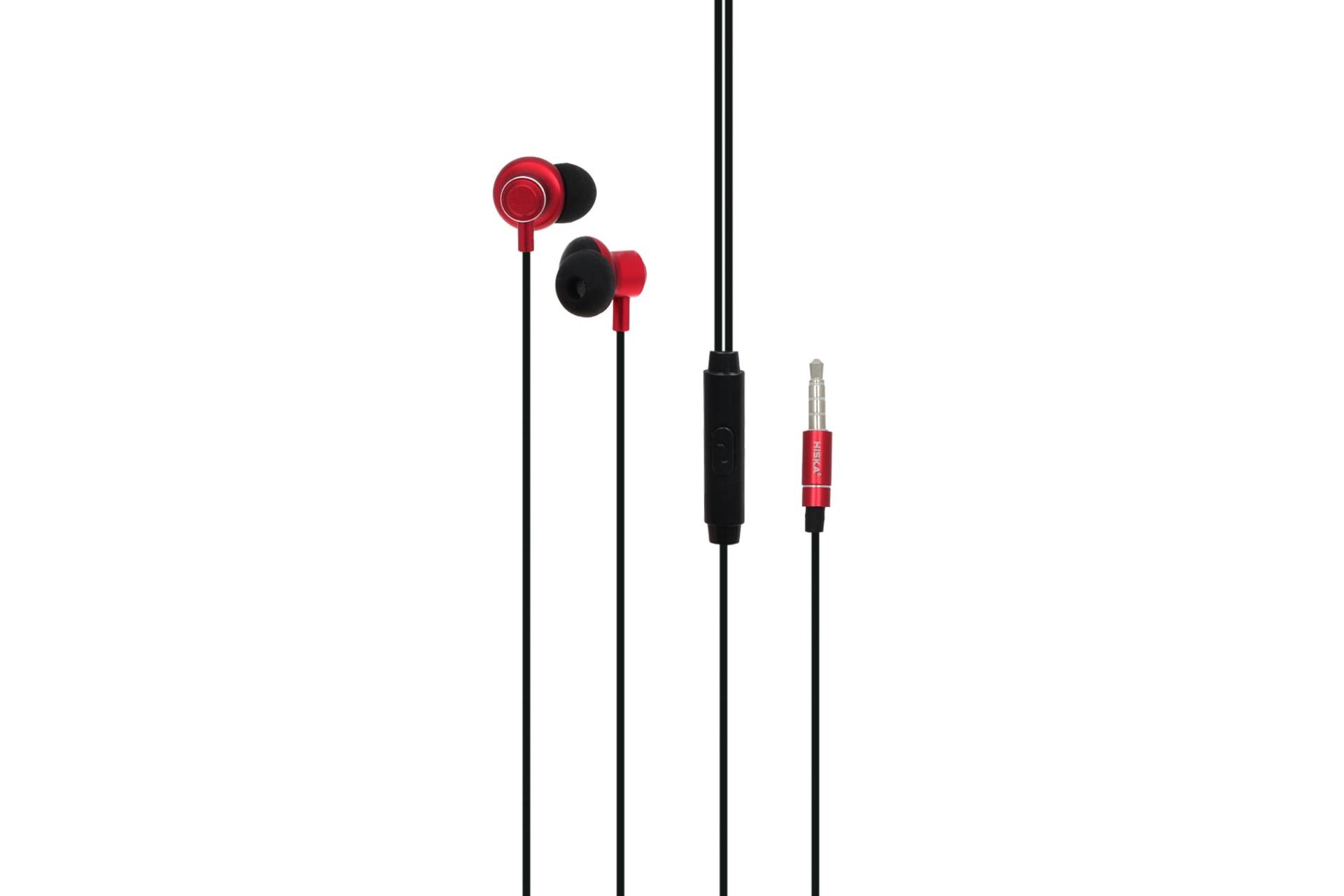 هدفون هیسکا HK-753 رنگ قرمز