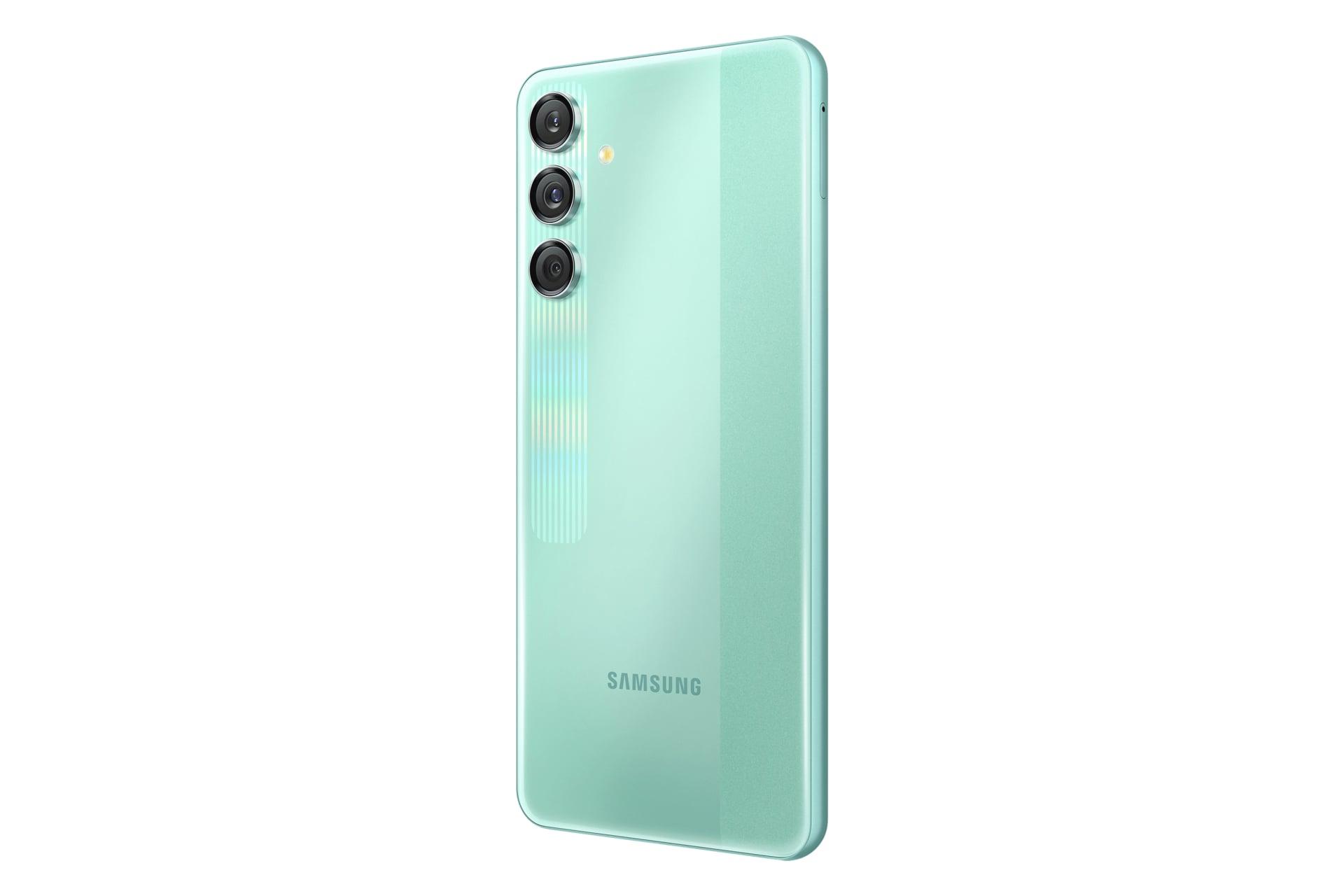 سمت راست پنل پشت گوشی موبایل گلکسی M55s سامسونگ سبز / Samsung Galaxy M55s