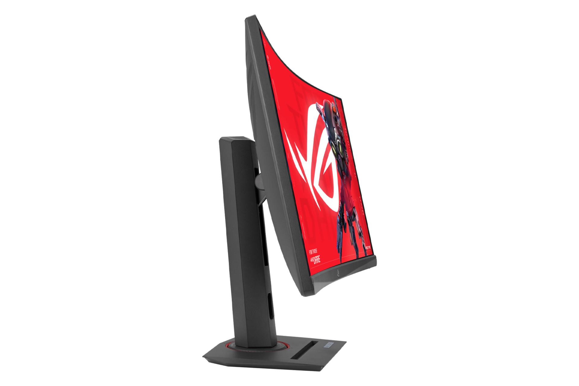 نمای کنار مانیتور ایسوس 27 اینچ مدل ROG Strix XG27WCS