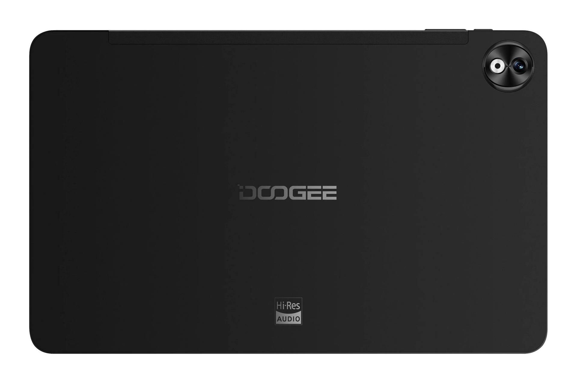 نمای پنل پشت تبلت T40 پرو دوجی / Doogee T40 Pro با نمایش لوگو و دوربین پنل پشت