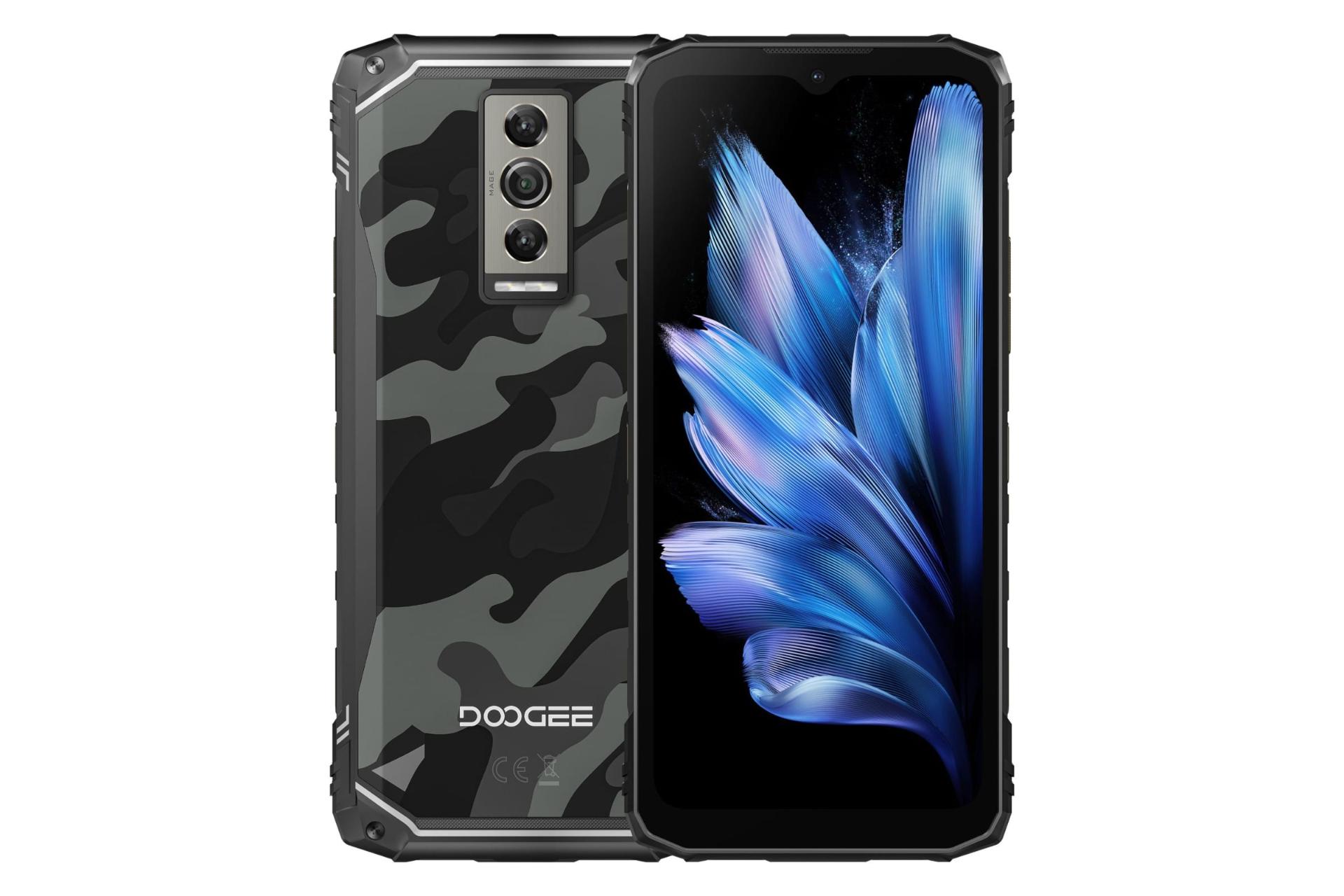 پنل جلو و پشت گوشی موبایل دوجی Doogee Blade10 خاکستری