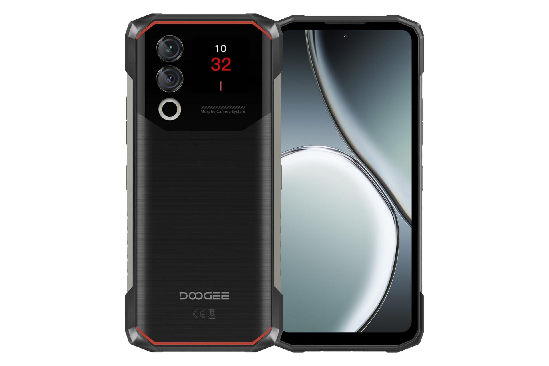 پنل جلو و پشت گوشی موبایل Blade10 مکس دوجی مشکی / Doogee Blade10 Max