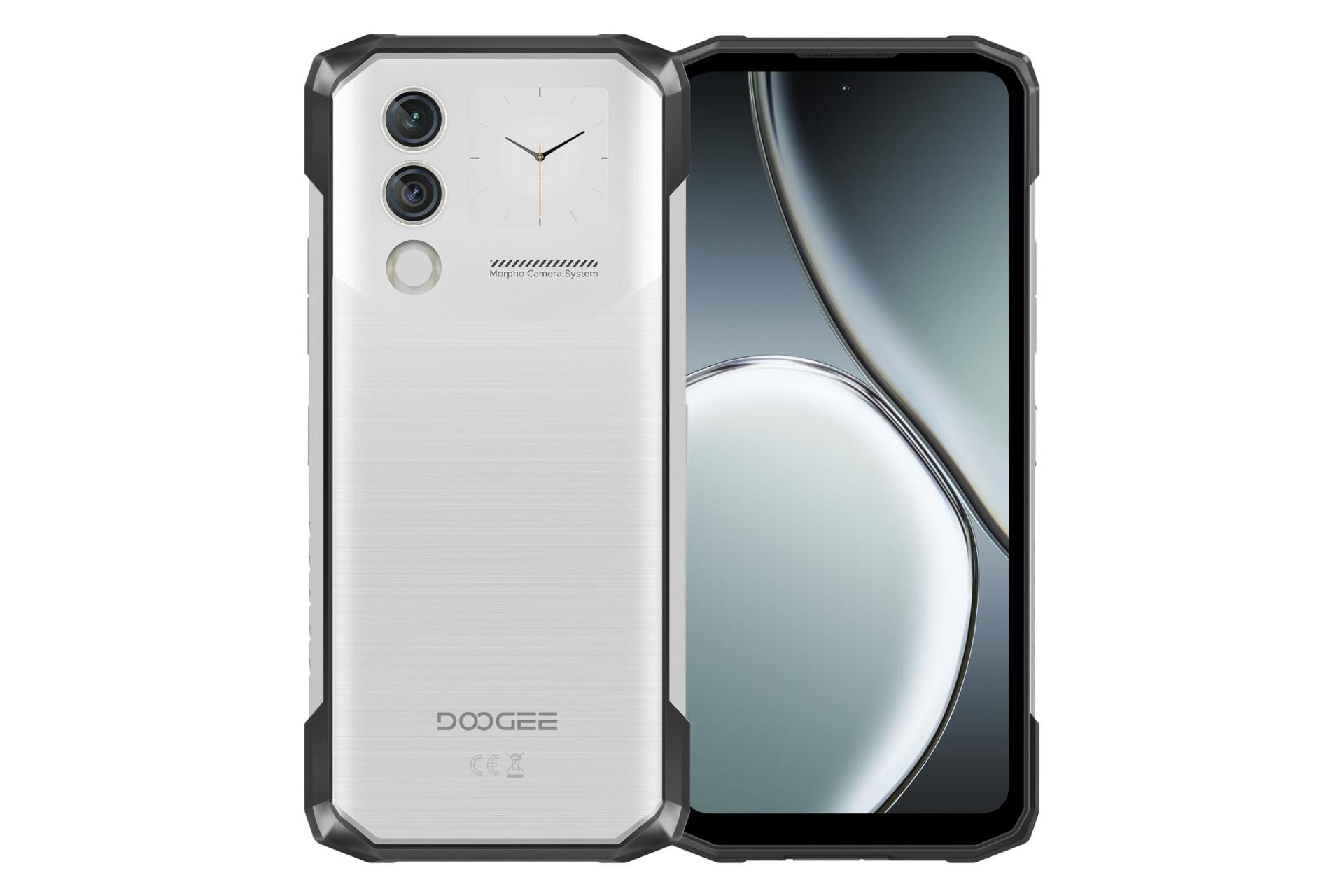 پنل جلو و پشت گوشی موبایل Blade10 مکس دوجی نقره ای / Doogee Blade10 Max