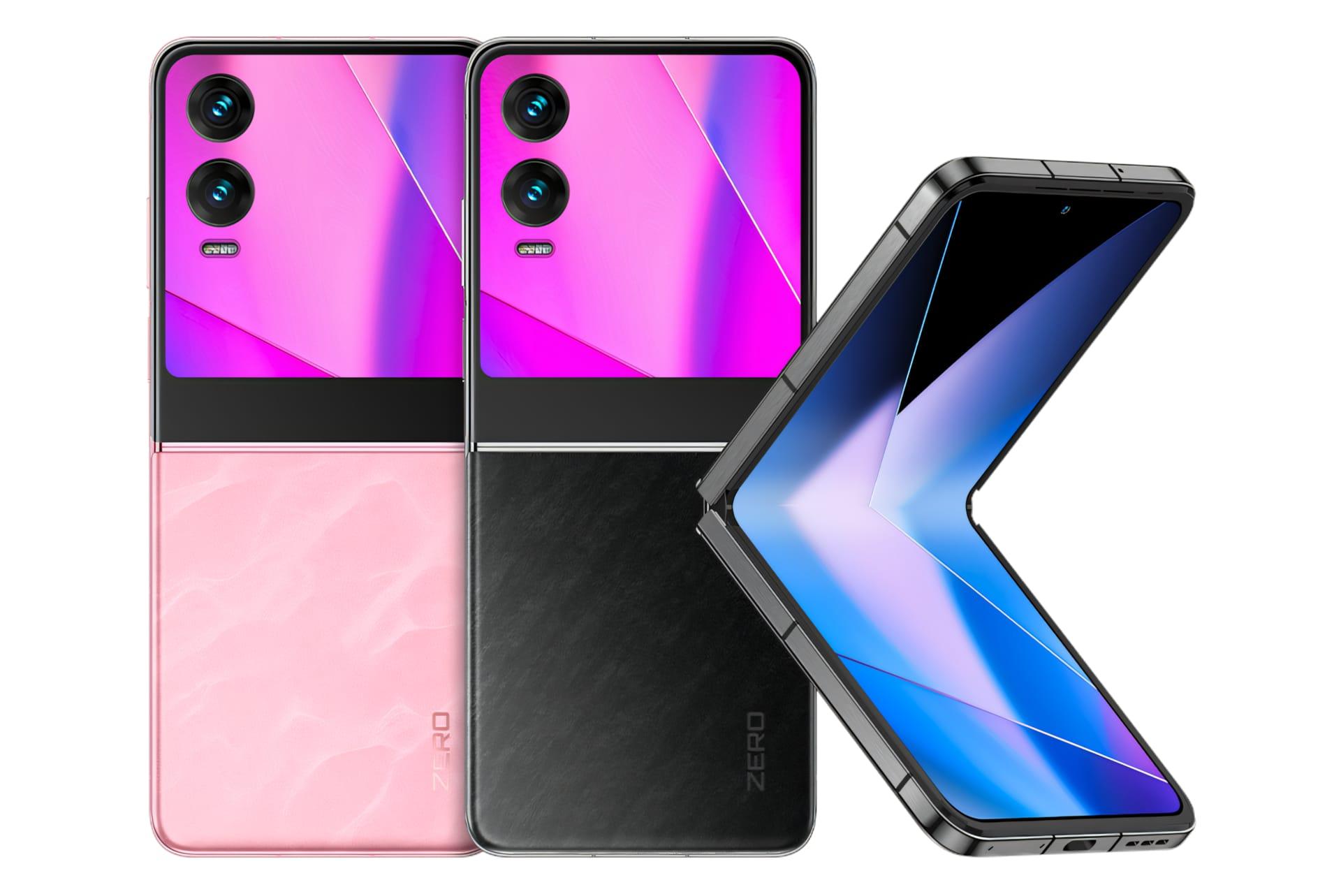 گوشی موبایل Zero فلیپ اینفینیکس در رنگ های مختلف / Infinix Zero Flip