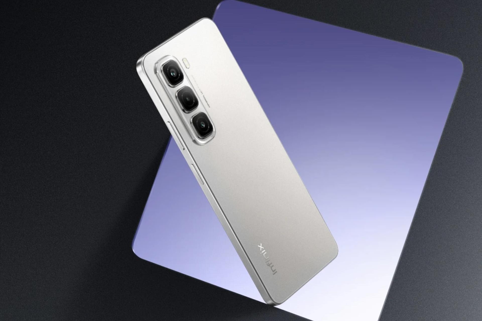 پنل پشت گوشی موبایل Hot 50 اینفینیکس 4G خاکستری / Infinix Hot 50 4G