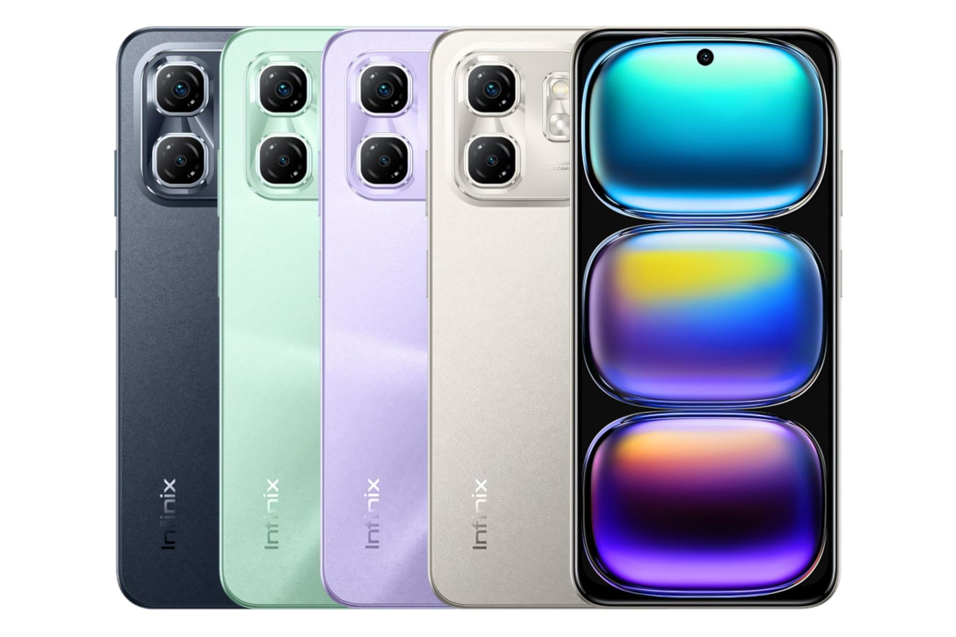گوشی موبایل Hot 50i اینفینیکس در رنگ های مختلف / Infinix Hot 50i