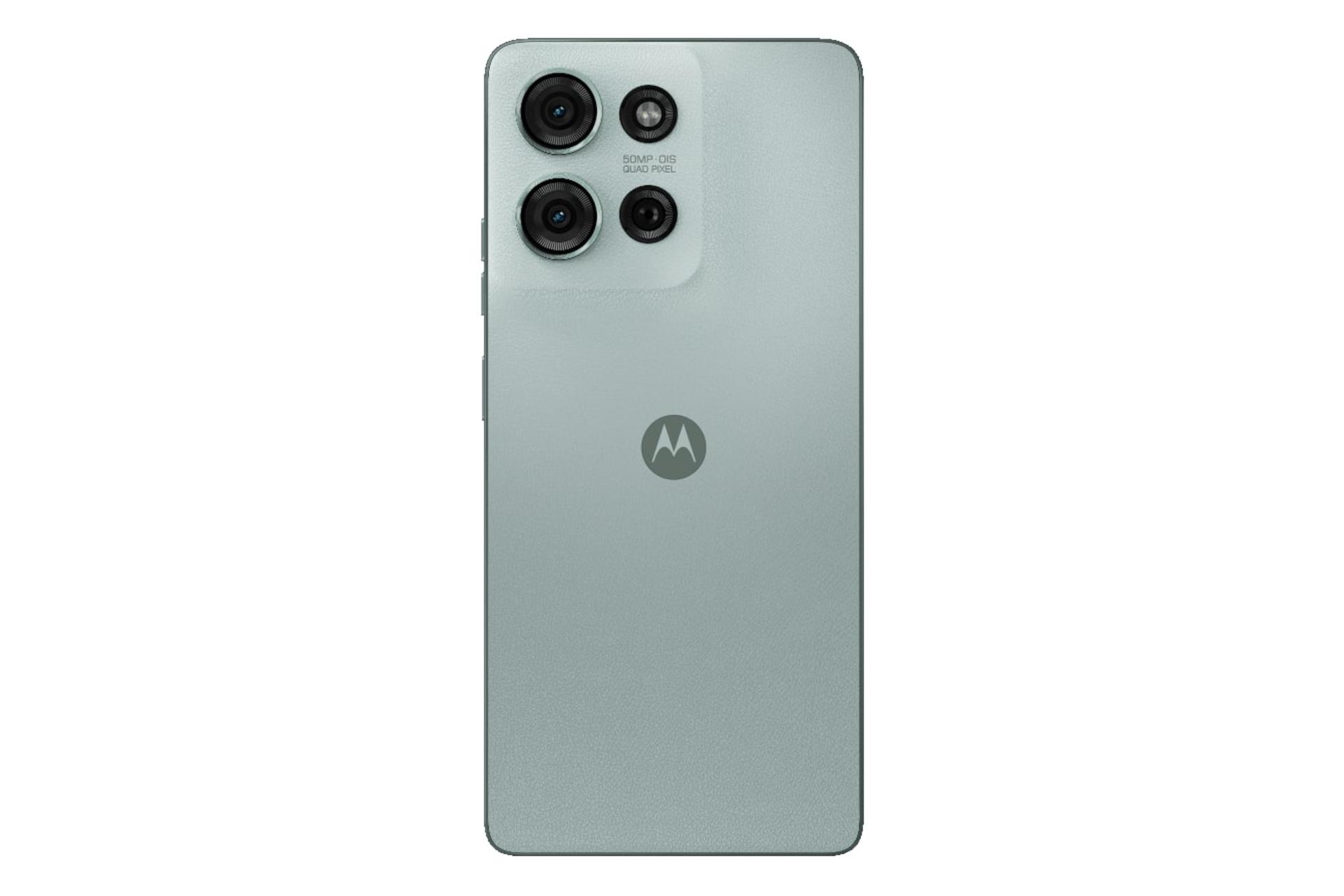 پنل پشت و چینش دوربین گوشی موبایل موتو G75 سبز روشن / Motorola Moto G75