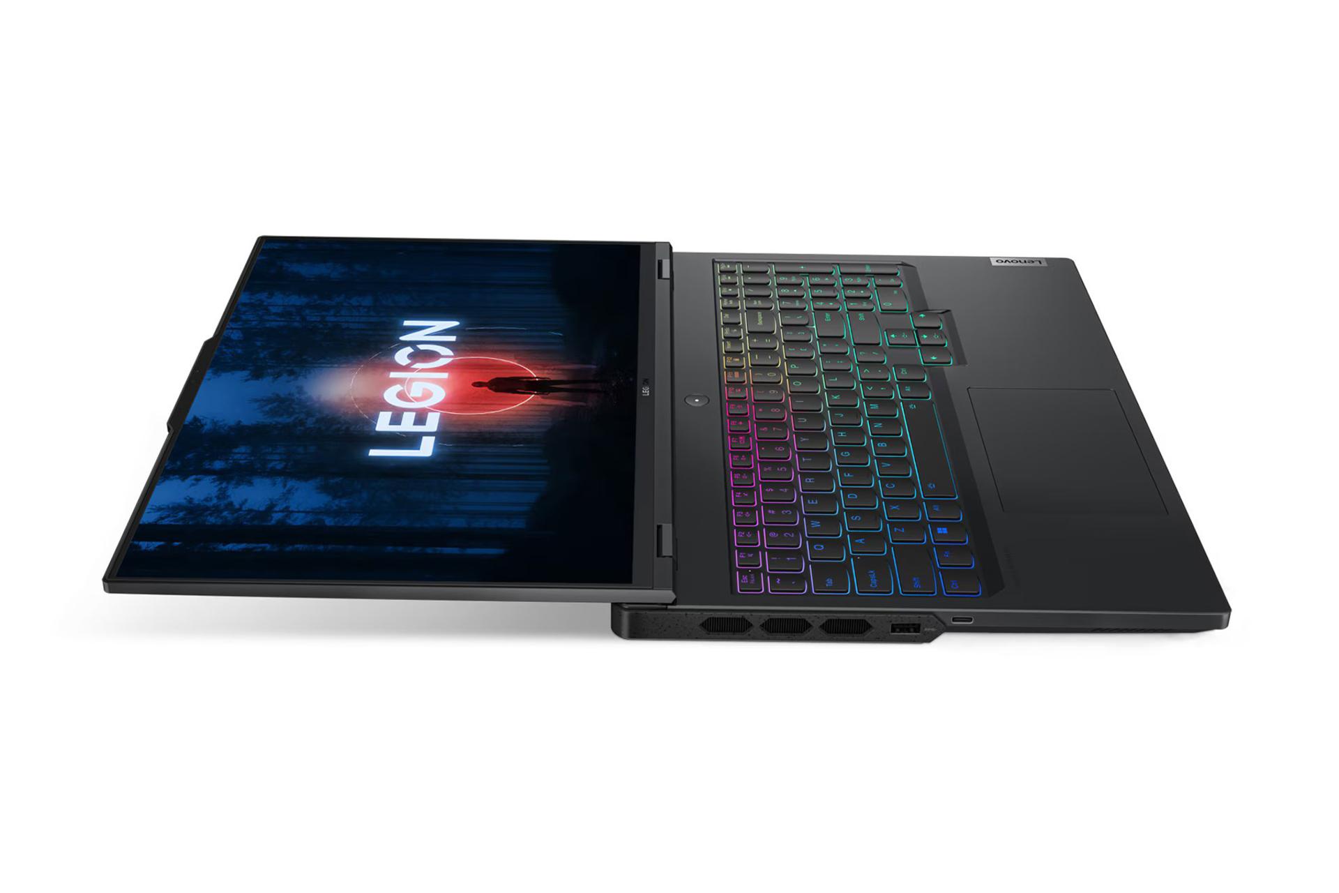 لپ تاپ لنوو Lenovo Legion Pro 7 16ARX8H نمای چپ فلت مقاله از پژواک | مرجع تخصصی بازار موبایل ایران