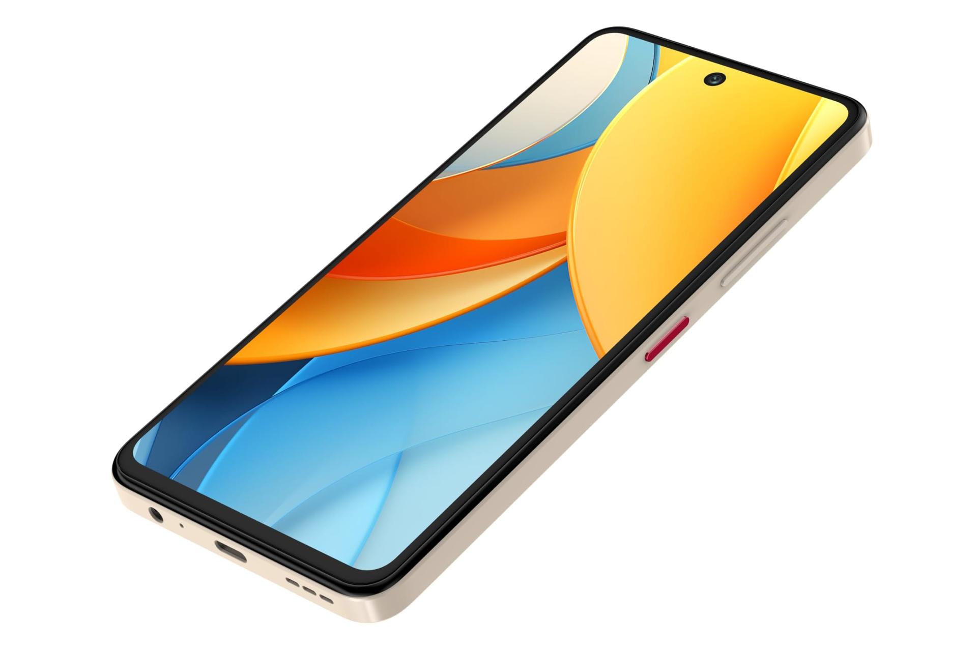 لبه کناری و فریم گوشی موبایل زد تی ای ZTE Blade V60 Design طلایی