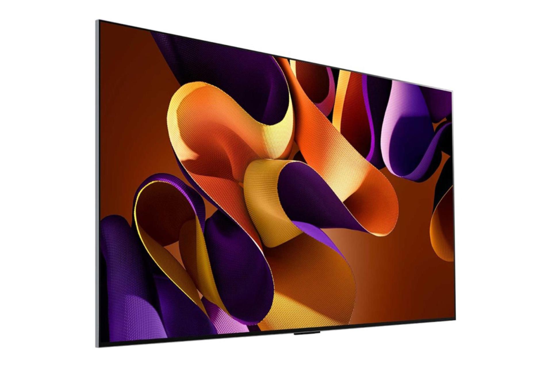 تلویزیون ال جی LG OLEDG4 نمای جلو و چپ