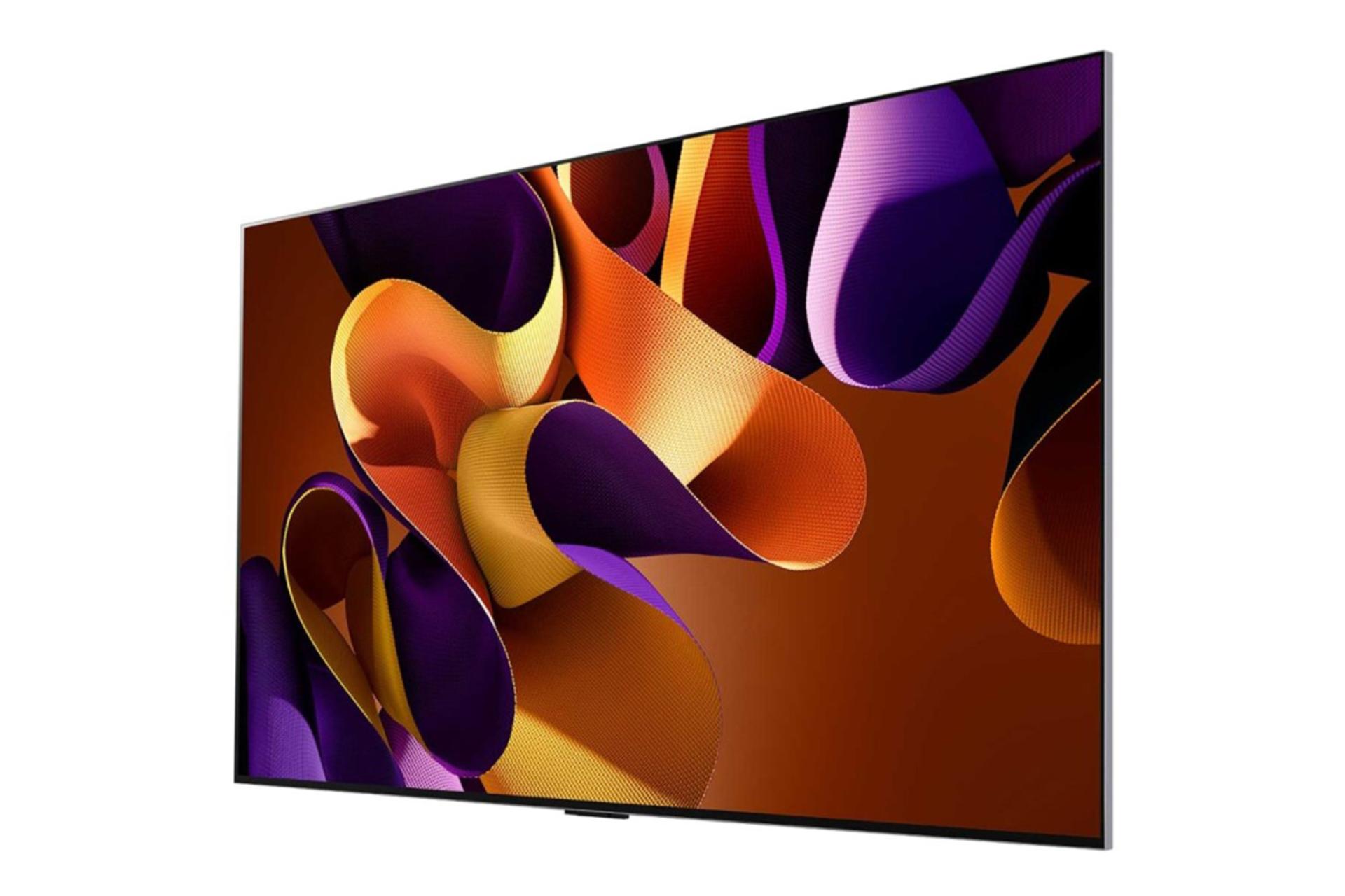 تلویزیون ال جی LG OLEDG4 نمای جلو و راست