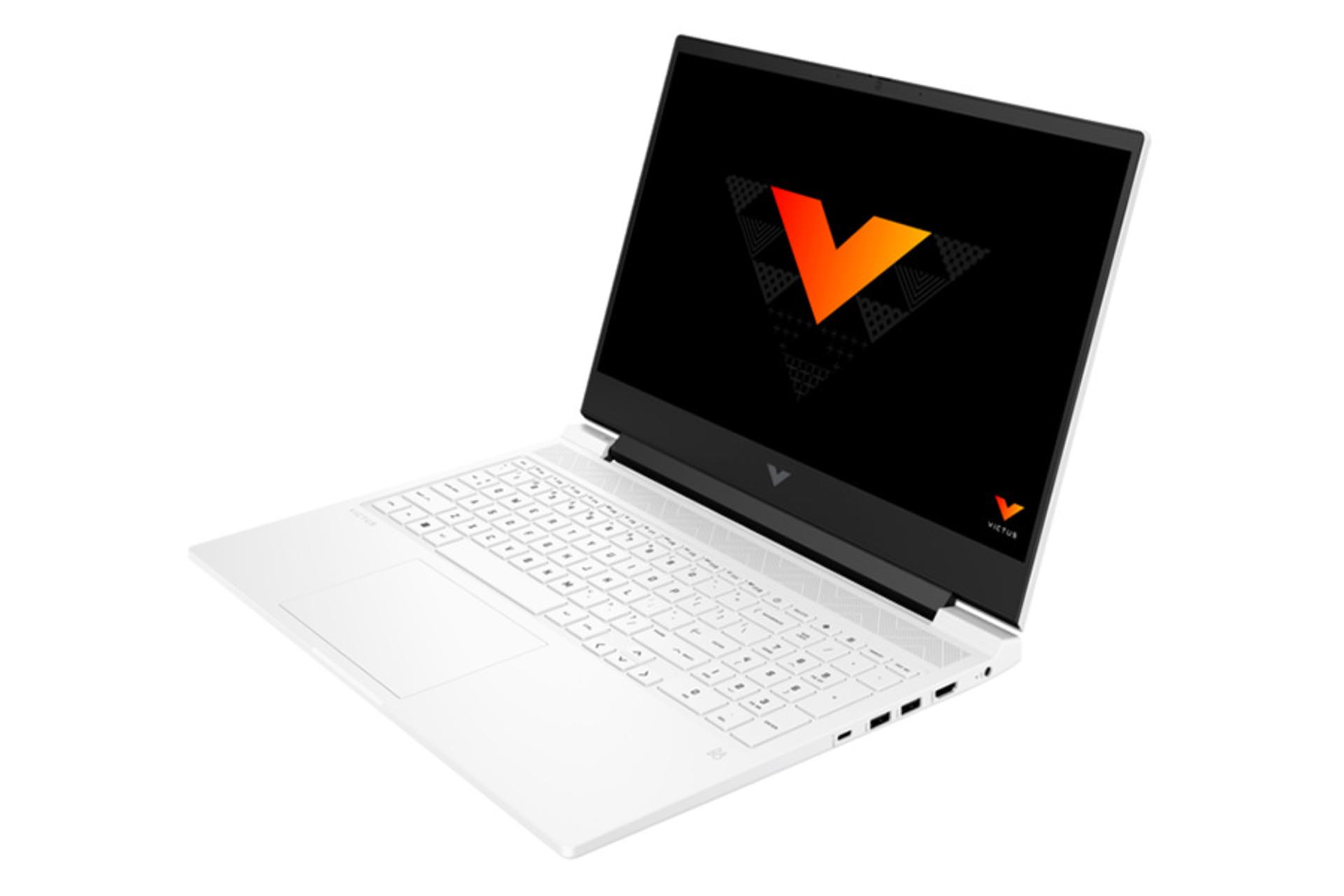 لپ تاپ اچ پی HP Victus 16-r0044ne نمای جلو و راست