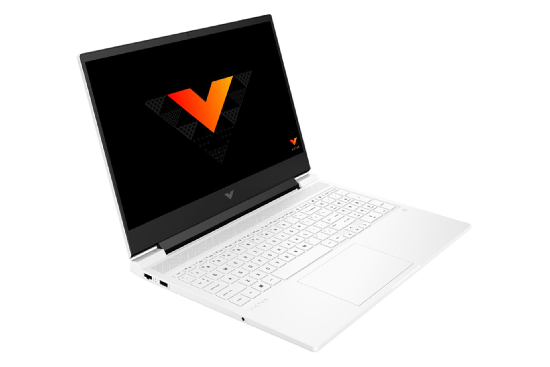 لپ تاپ اچ پی HP Victus 16-r0044ne نمای جلو و چپ