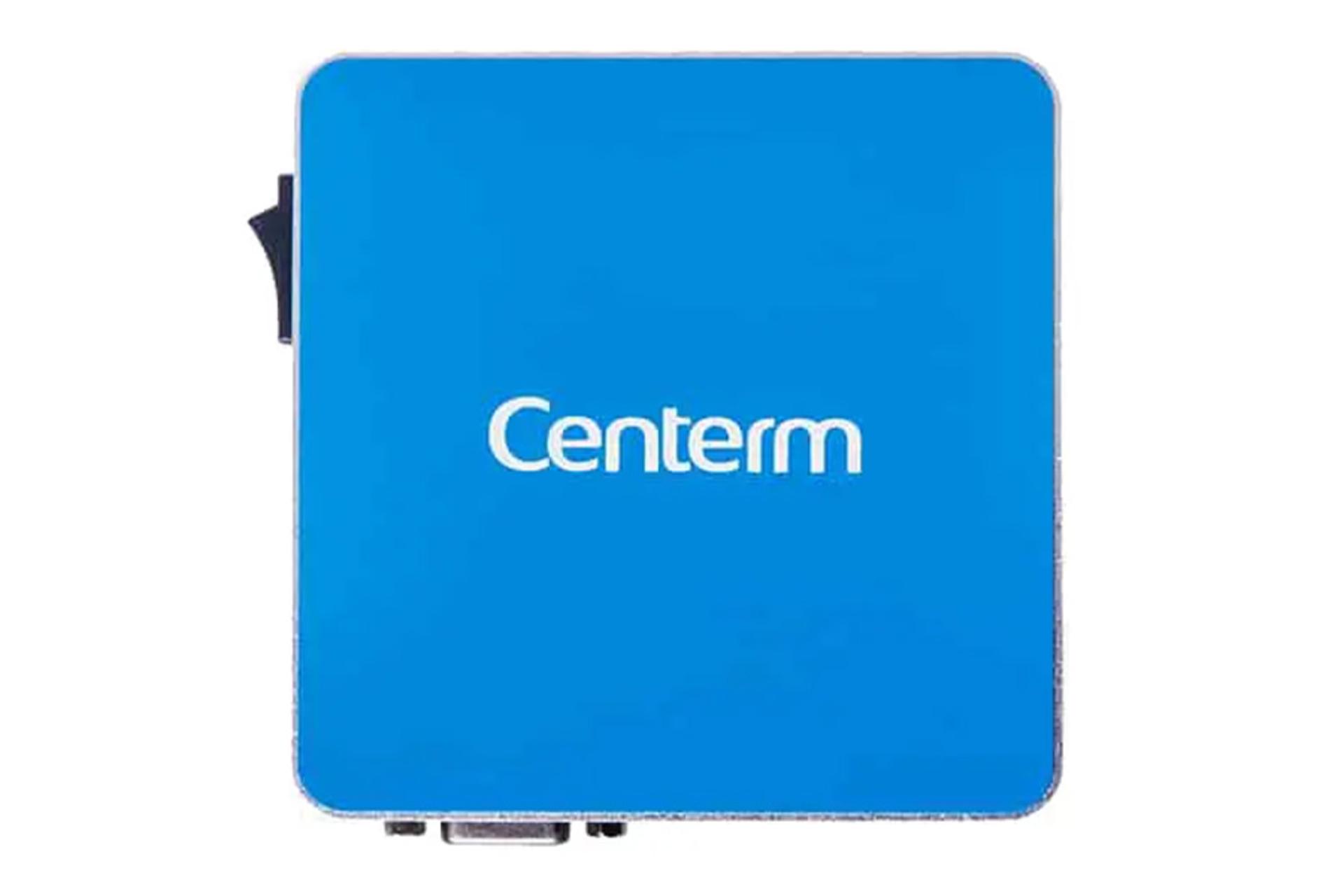 نمای پنل بالای کامپیوتر کوچک C75 V2 سنترم با نمایش لوگو