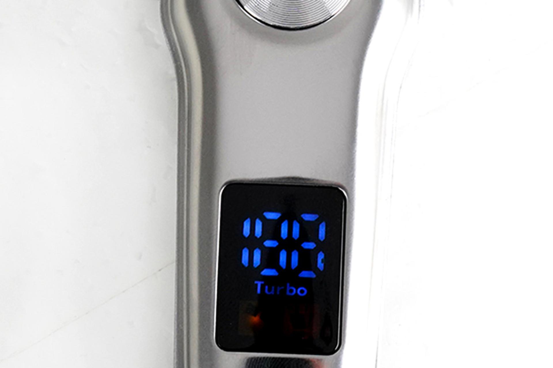 ماشین اصلاح و ریش تراش دی اس پی DSP 90376 نمای نزدیک نمایشگر LED