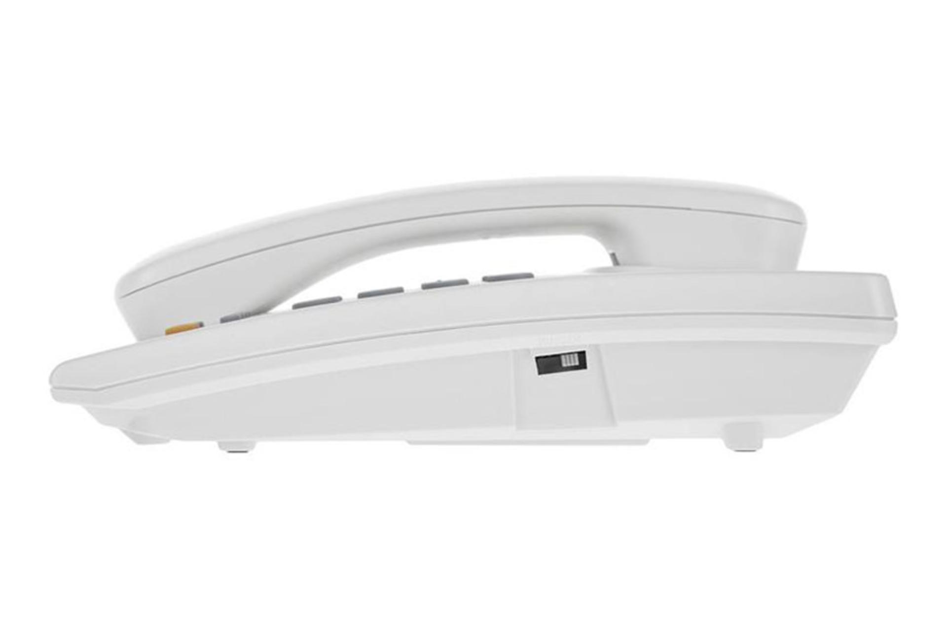 نمای لبه سمت راست تلفن پاناسونیک KX-TSC62 با نمایش دکمه