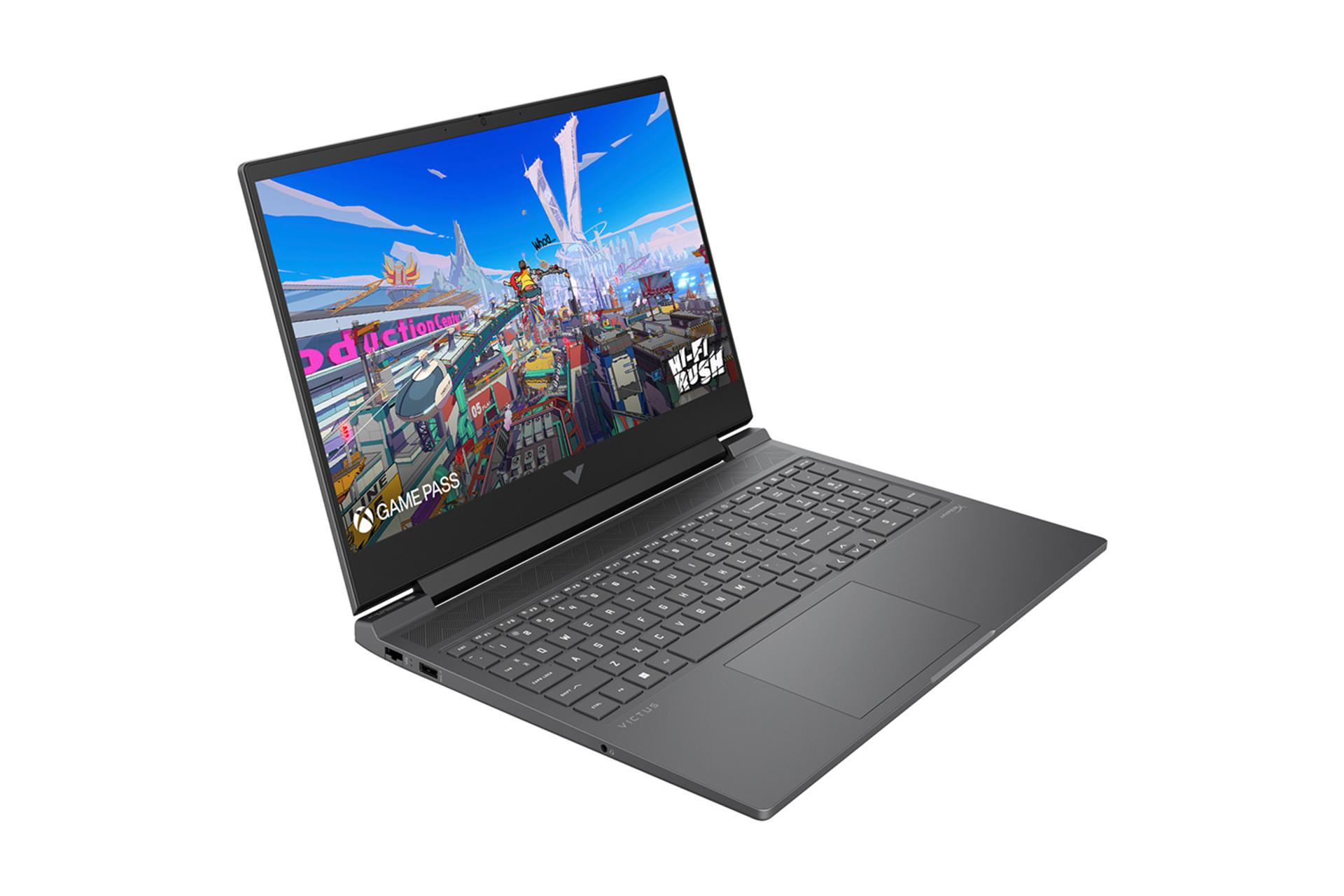 لپ تاپ اچ پی HP Victus 16-r1023nia نمای چپ و درگاه ها