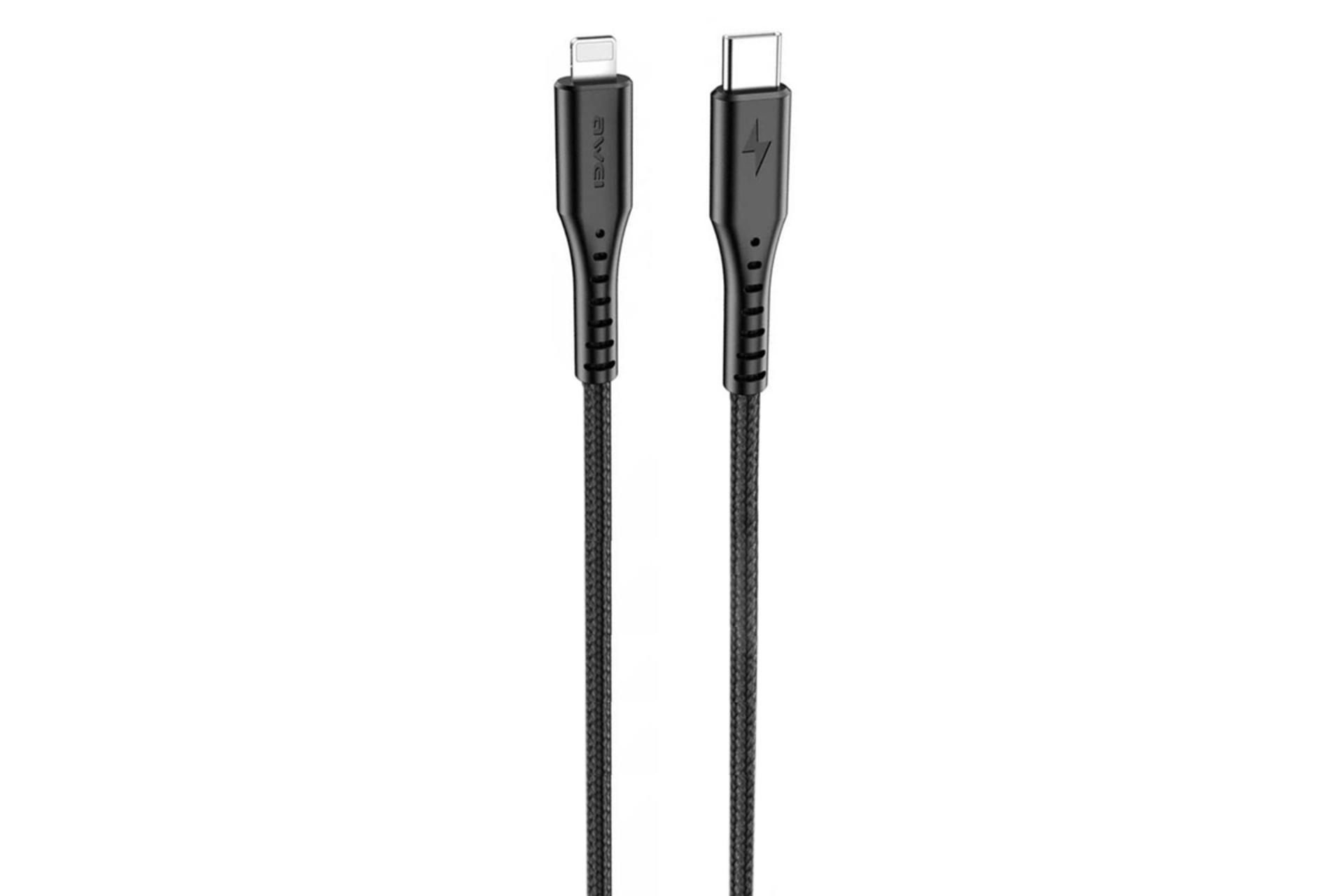 کابل شارژ USB آوی Type-C به Lightning مدل CL-78 با طول 1 متر