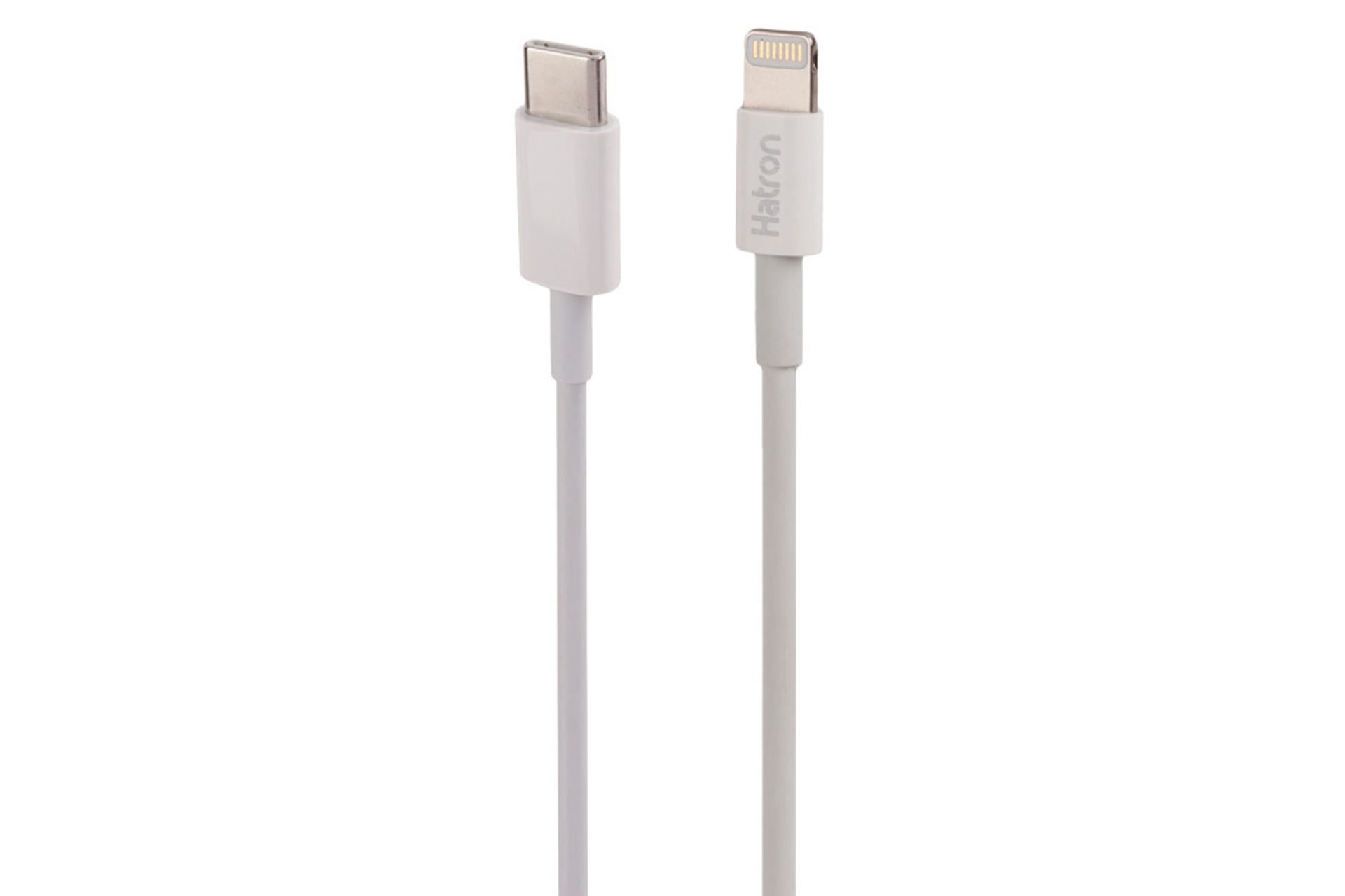 کابل شارژ USB هترون Type-C به Lightning مدل HC365i با طول 1 متر