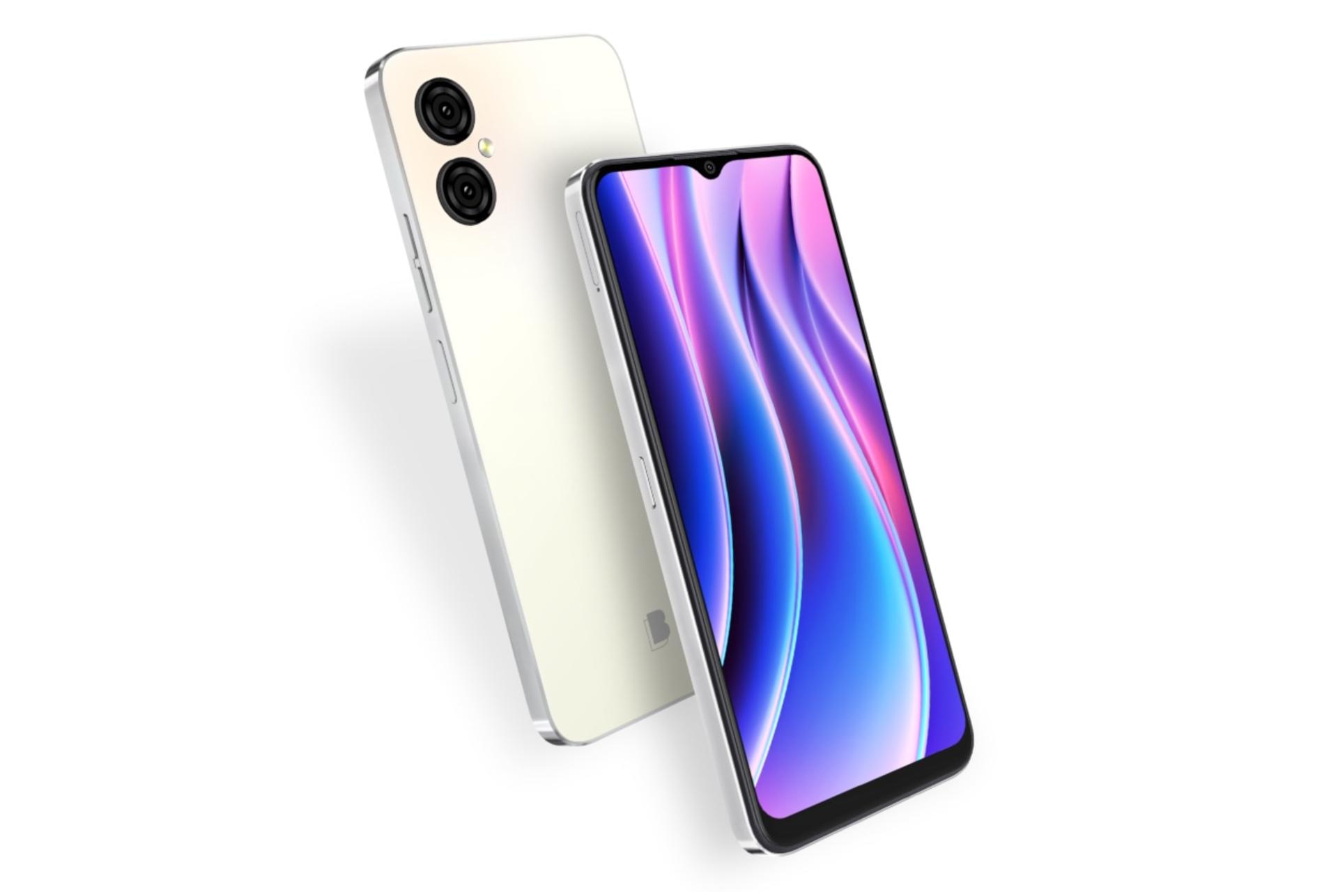 چینش دوربین گوشی موبایل بلو BLU G34 کرم رنگ