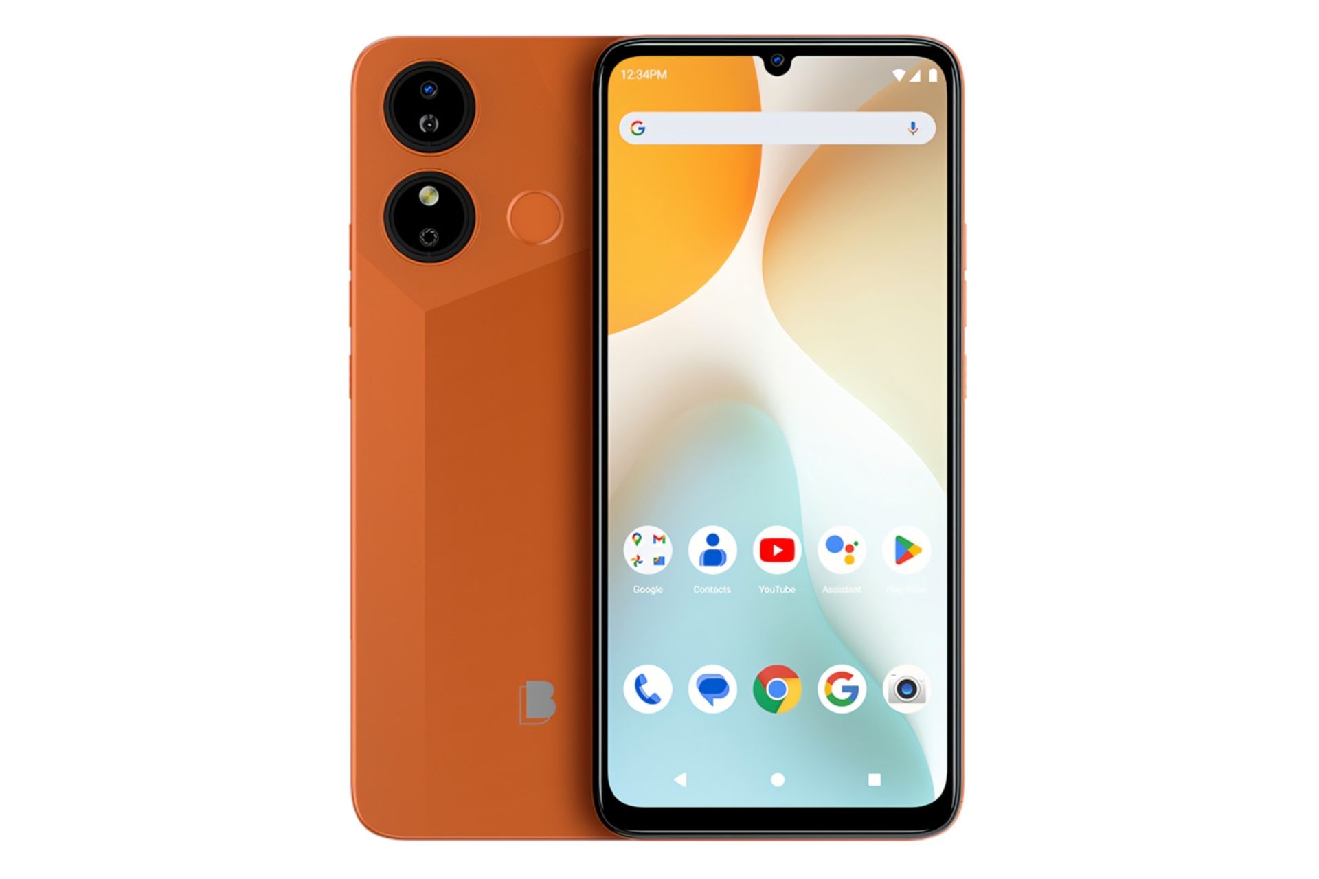 پنل جلو و پشت گوشی موبایل بلو BLU G44 نارنجی