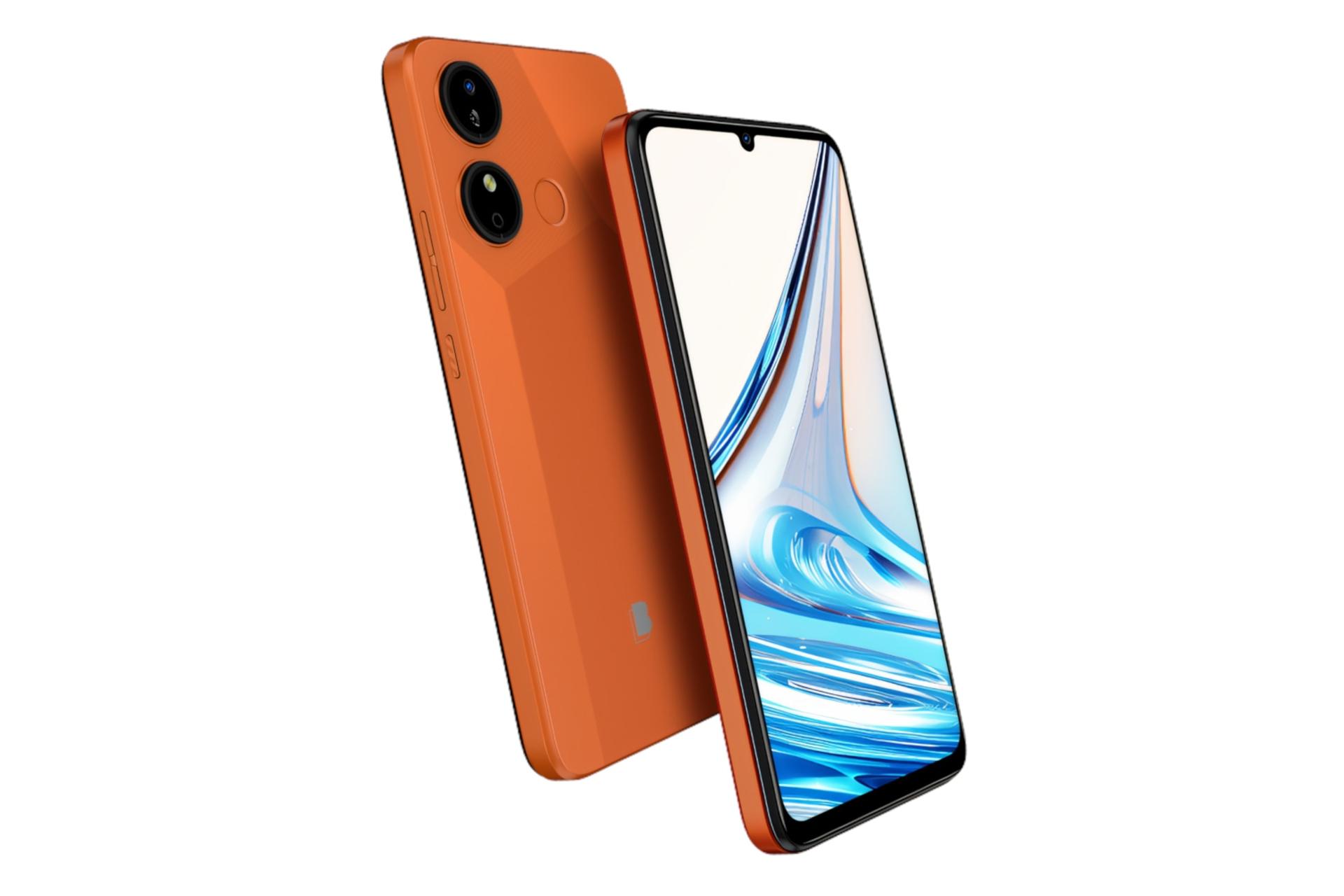 لبه های کناری گوشی موبایل بلو BLU G44 نارنجی