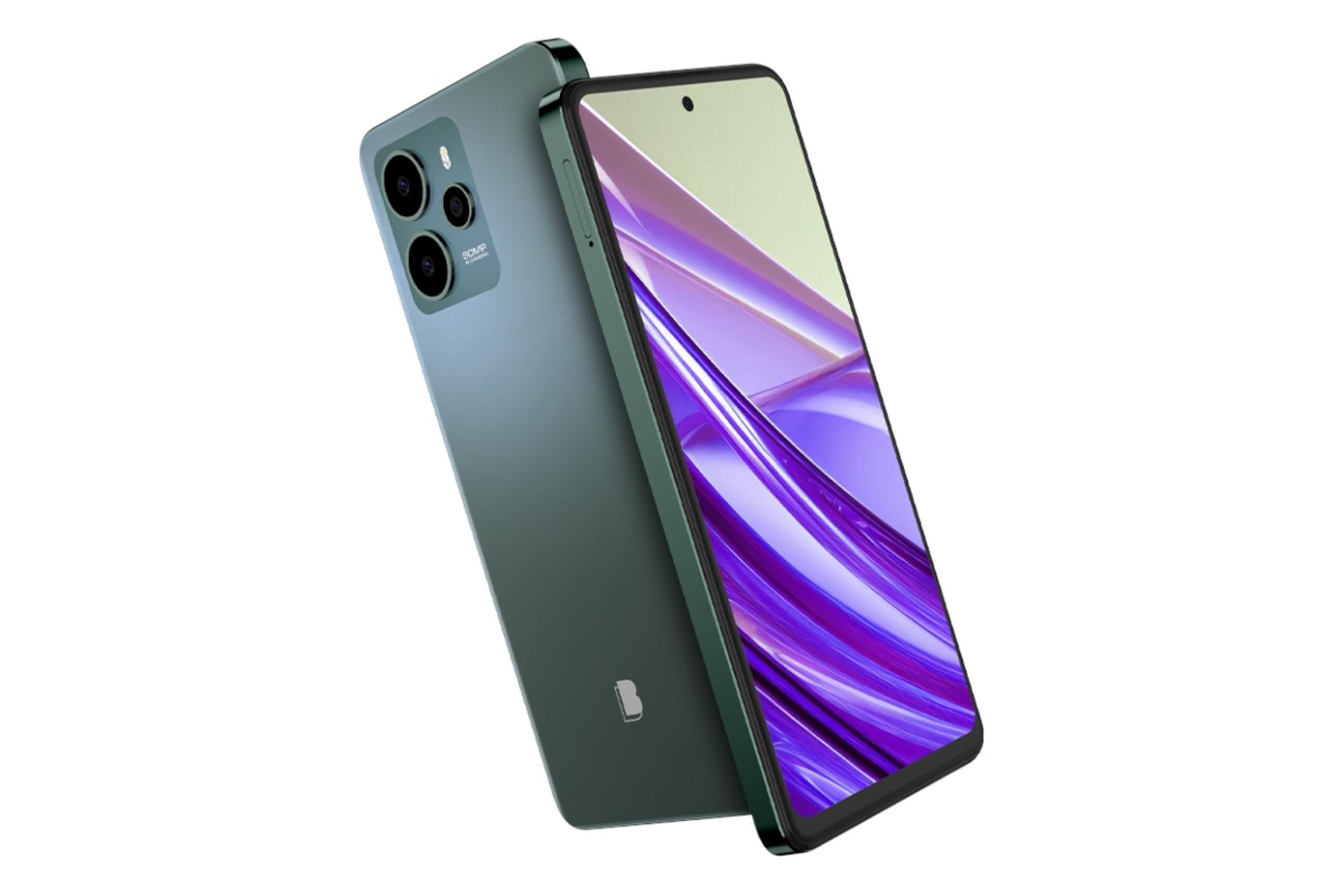 پنل جلو و پشت گوشی موبایل بلو BLU G74 سبز تیره