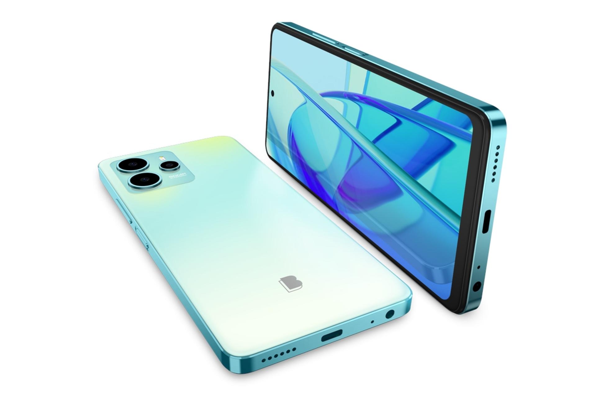 پنل پشت و چینش دوربین گوشی موبایل بلو BLU G74 چندرنگ