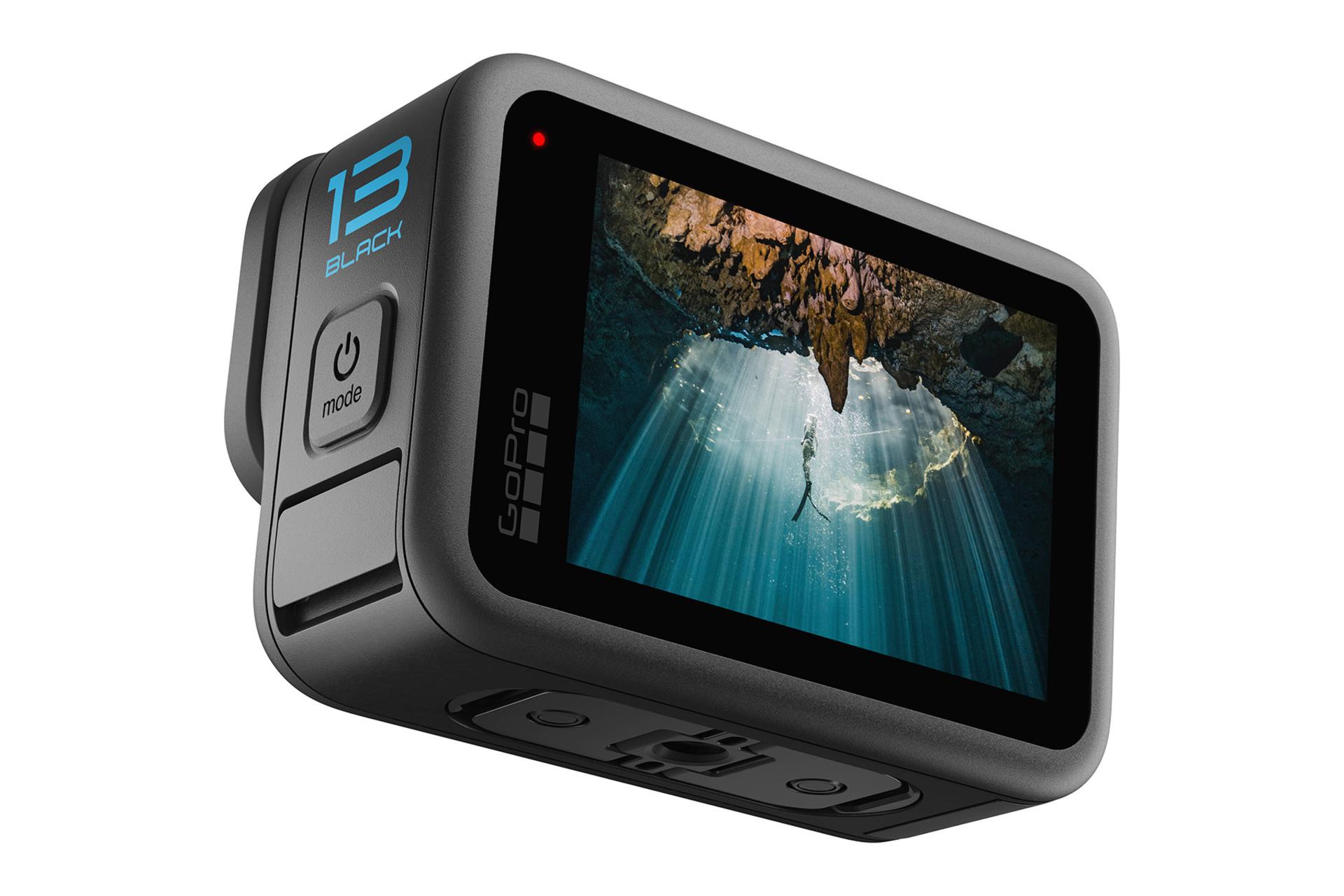 مرجع متخصصين ايران دوربين گوپرو GoPro HERO13 Black نماي پشت و صفحه نمايش لمسي
