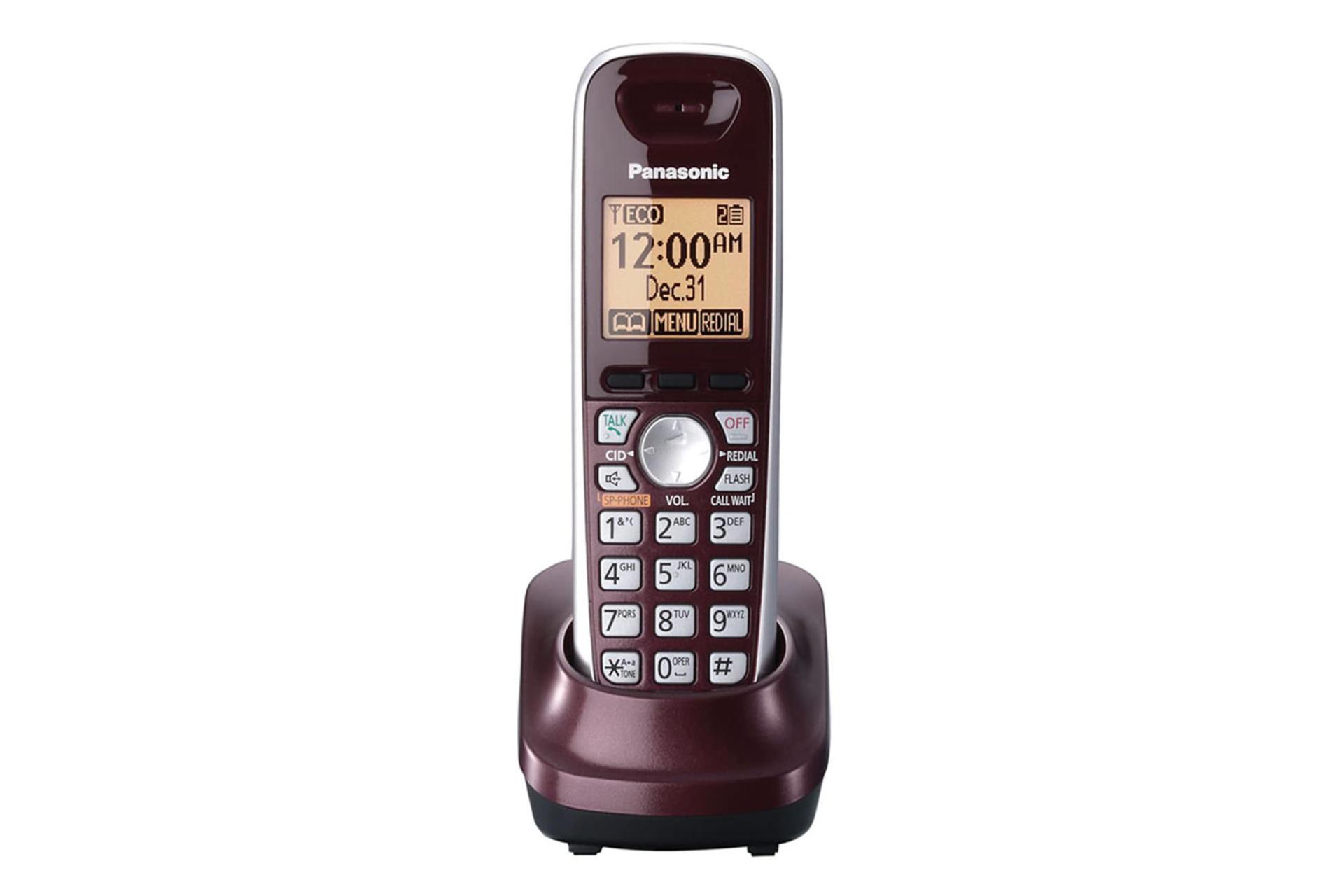 نمای کلی تلفن پاناسونیک KX-TG6572 با نمایش پایه متحرک