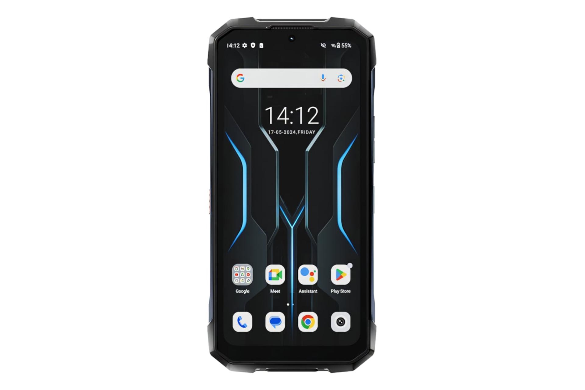 پنل جلو و صفحه نمایش گوشی موبایل Hyper 7 پرو هات ویو مشکی / HOTWAV Hyper 7 Pro