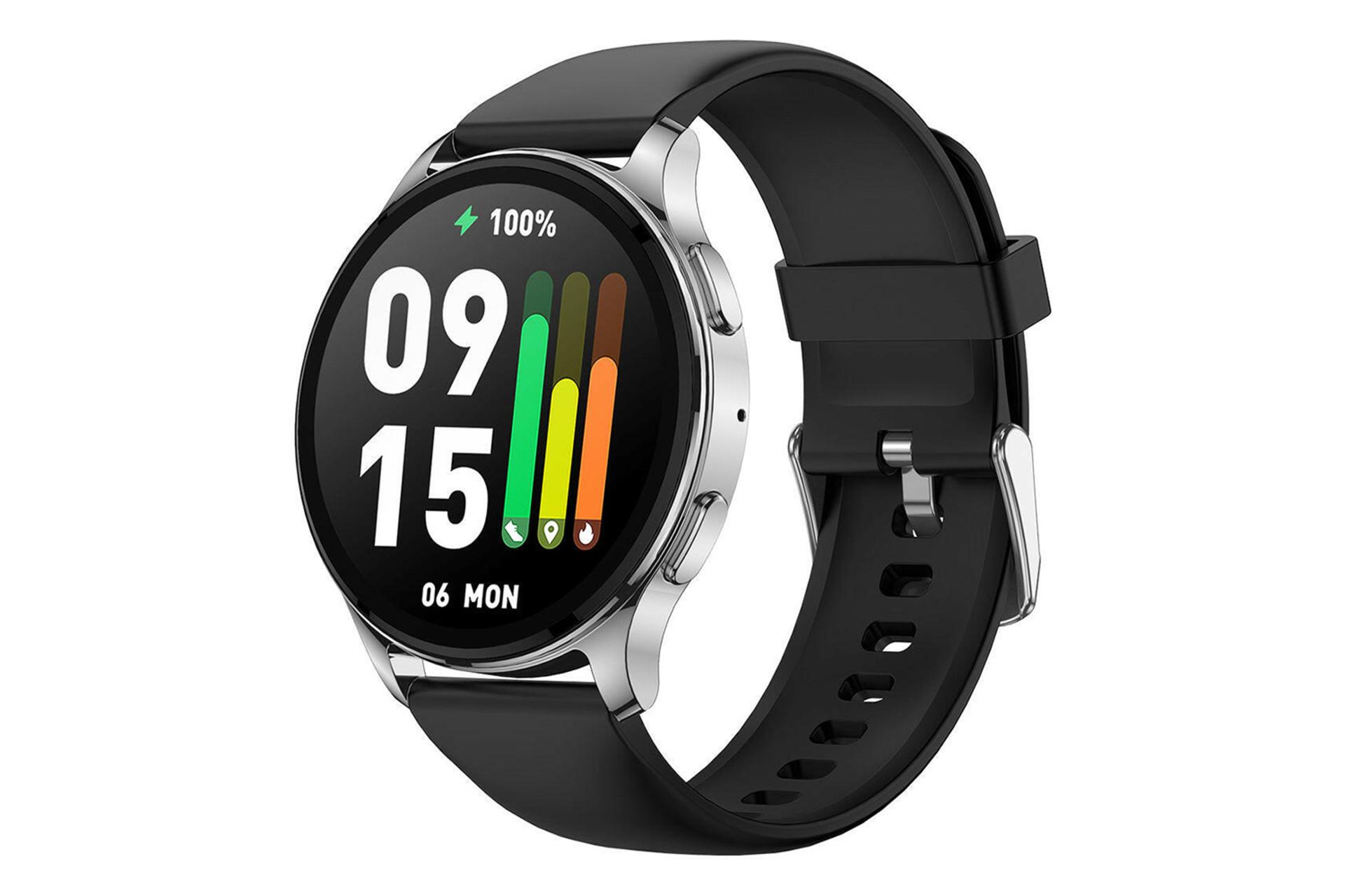 رنگ نقره ای ساعت هوشمند امیزفیت Amazfit Pop 3R