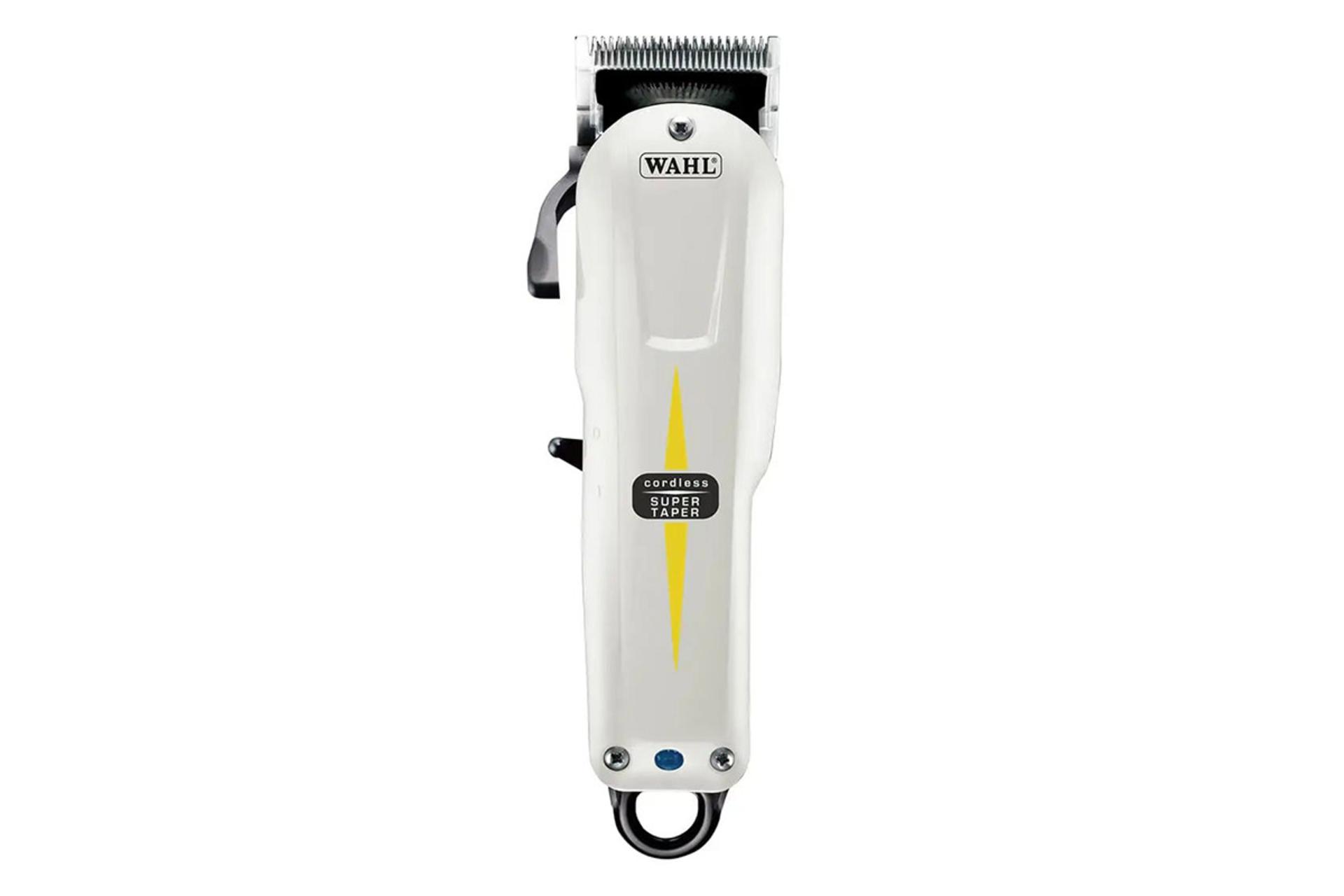 مرجع متخصصين ايران «اشين اصلاح و ريش تراش وال Wahl Cordless Super Taper نماي جلو