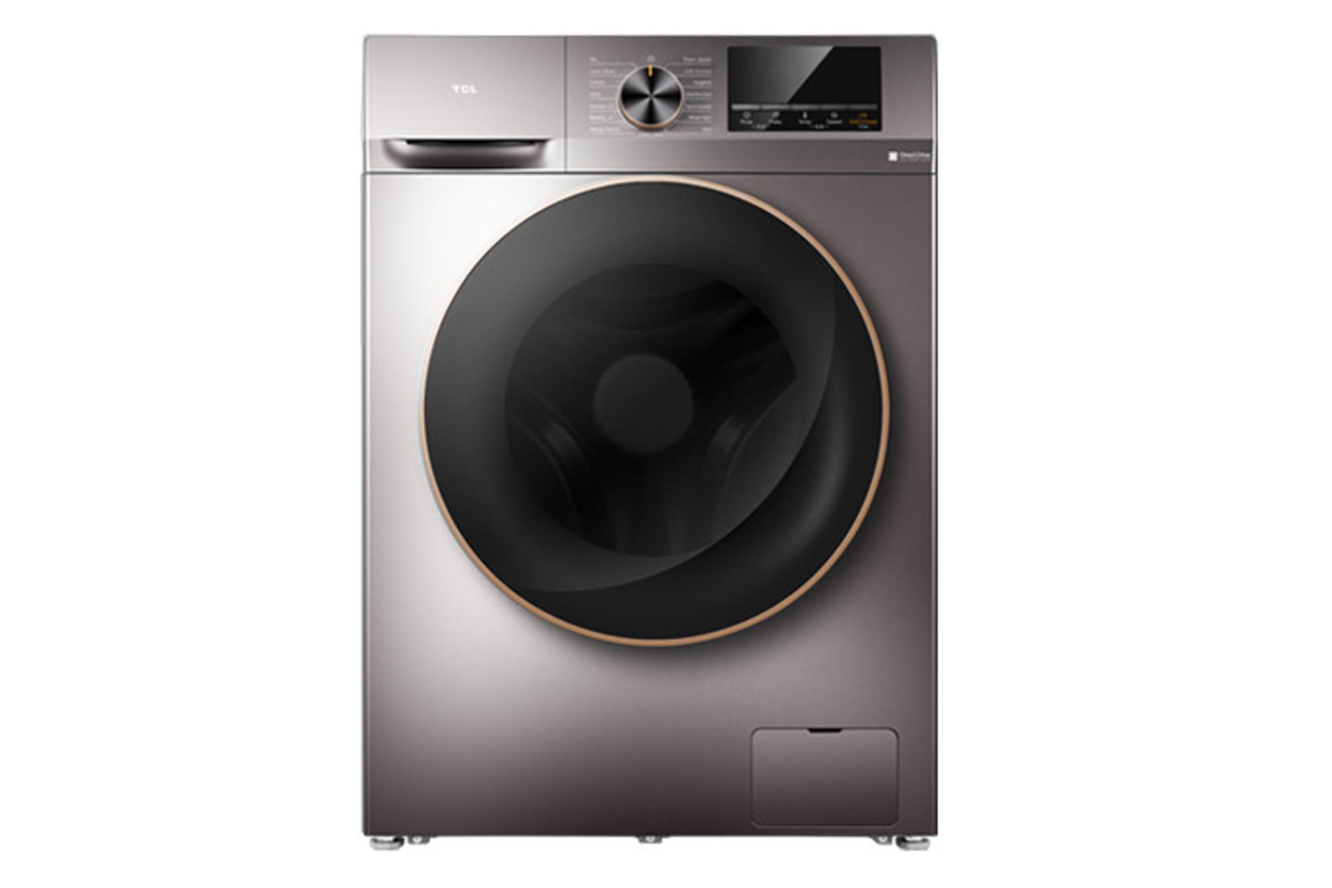 ماشین لباسشویی تی سی ال TCL C2110 رنگ نقره ای نمای جلو