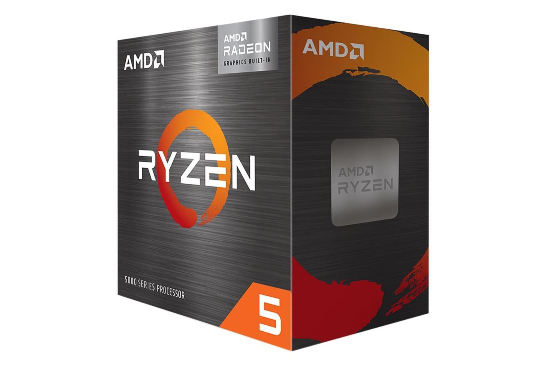 جعبه پردازنده ای ام دی رایزن 5 پرو AMD Ryzen 5 PRO 5650GE
