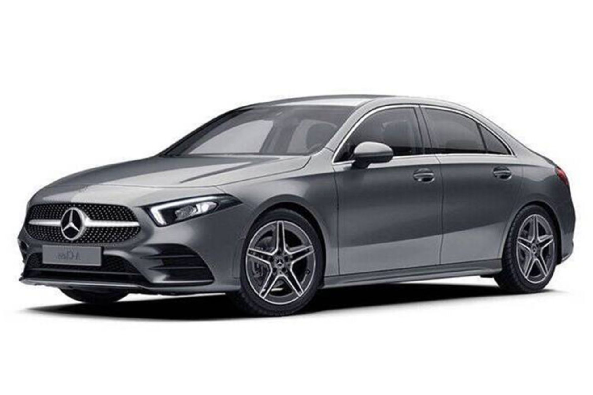 خودرو مرسدس بنز ای کلاس Mercedes Benz A180 L 2024 نمای جلو رنگ خاکستری