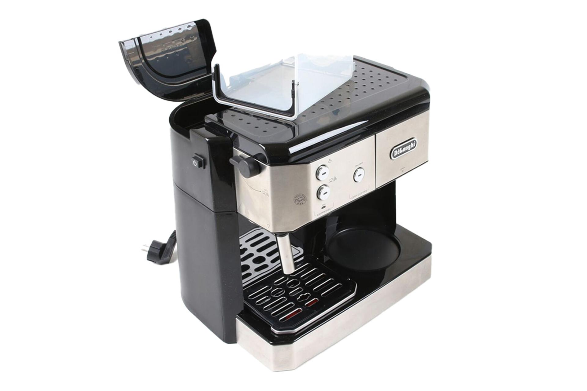 مرجع متخصصين ايران نماي بالاي اسپرسو ساز دلونگي Delonghi BCO421.S