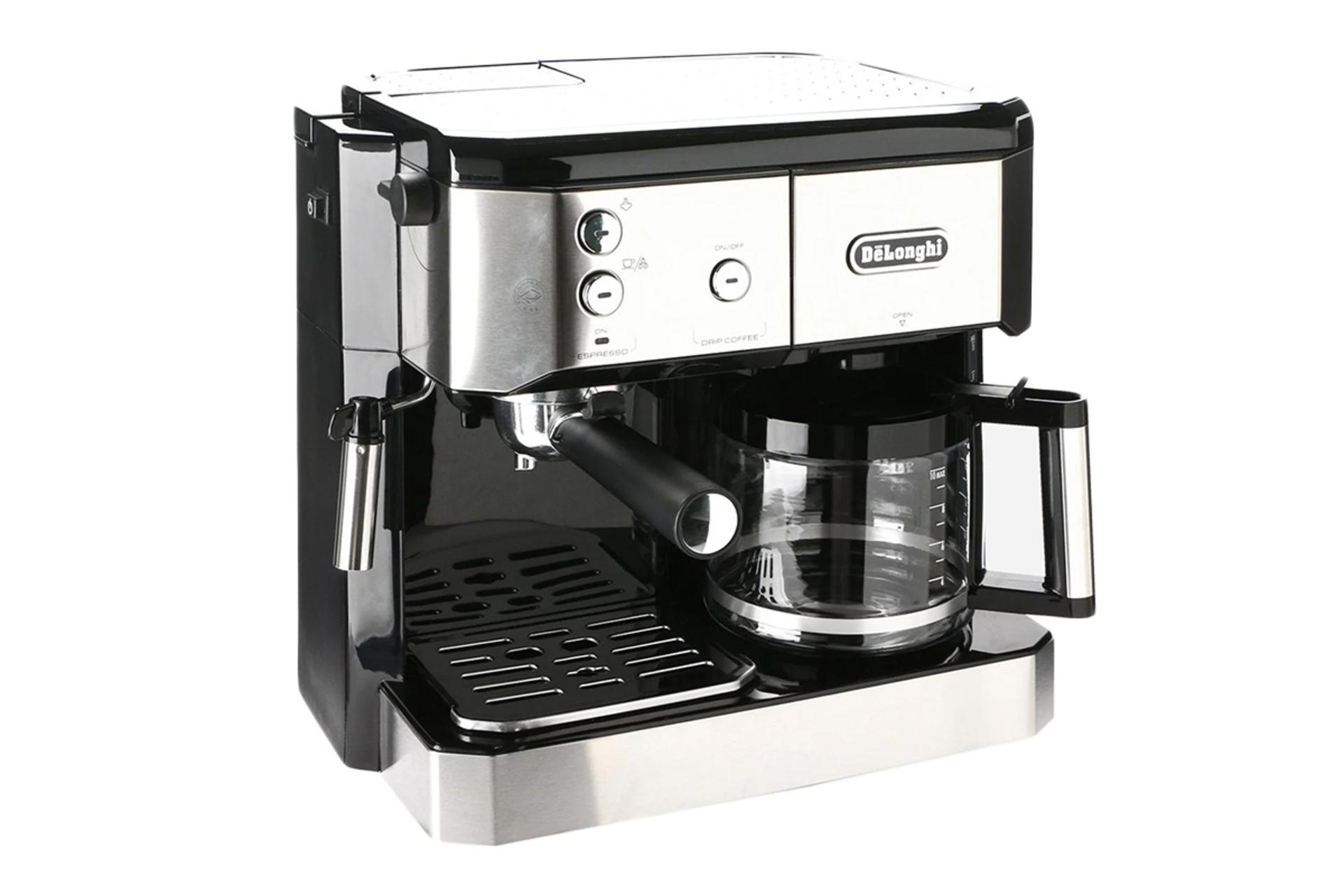 نمای کناری اسپرسو ساز دلونگی Delonghi BCO421.S