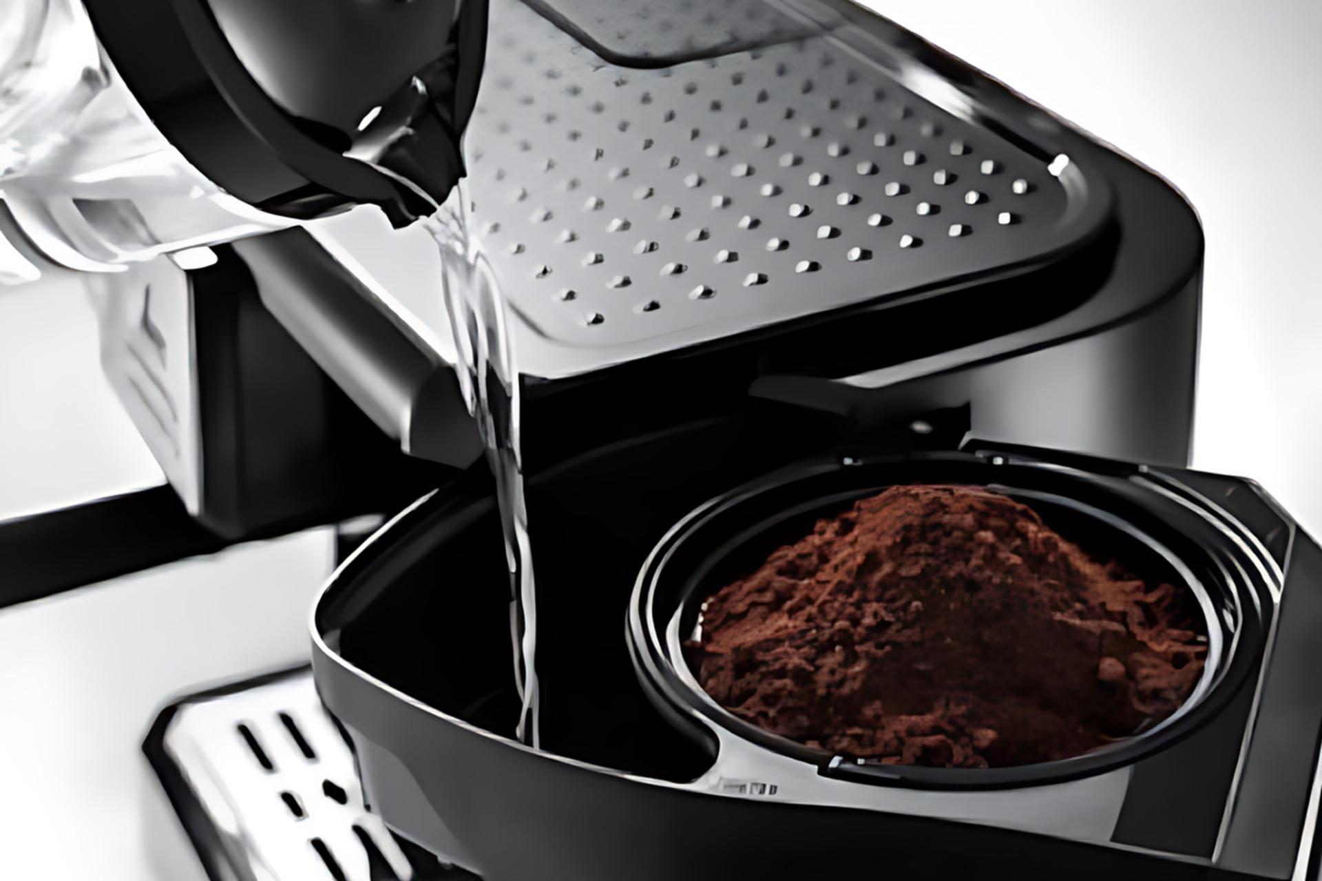 مرجع متخصصين ايران نماي بالاي اسپرسو ساز دلونگي Delonghi BCO431.S