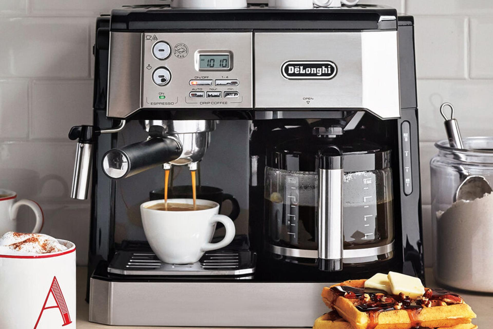 مرجع متخصصين ايران نماي درحال كار اسپرسو ساز دلونگي Delonghi BCO431.S