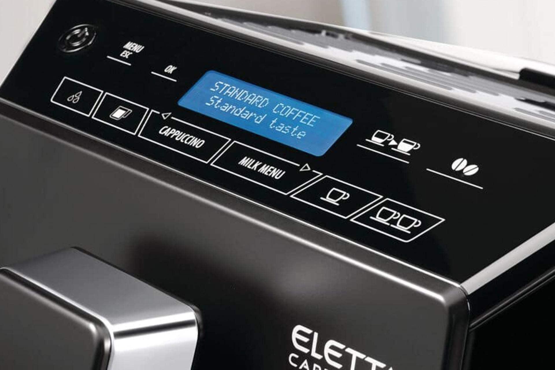 نمای نزدیک پنل اسپرسو ساز دلونگی Delonghi Eletta Cappuccino 660.B