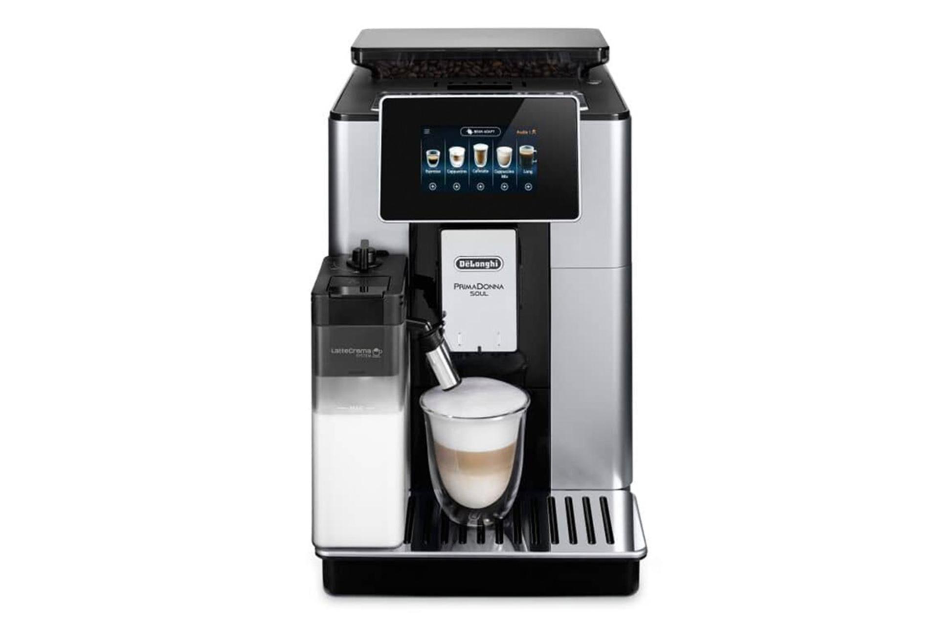 مرجع متخصصين ايران اسپرسو ساز دلونگي Delonghi PrimaDonna Soul