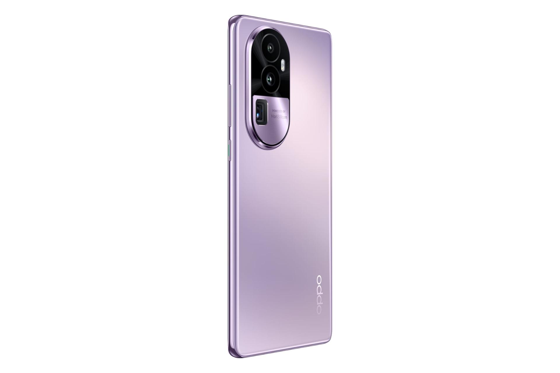 پنل پشت و چینش دوربین گوشی موبایل Reno10 پرو پلاس اوپو ارغوانی / Oppo Reno10 Pro Plus