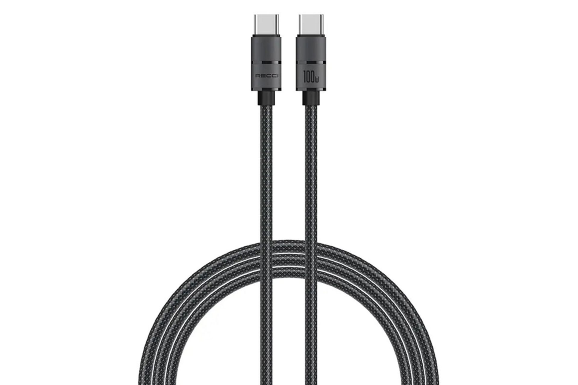 کابل شارژ USB رسی Type-C به Type-C مدل RS08CC با طول 1.2 متر