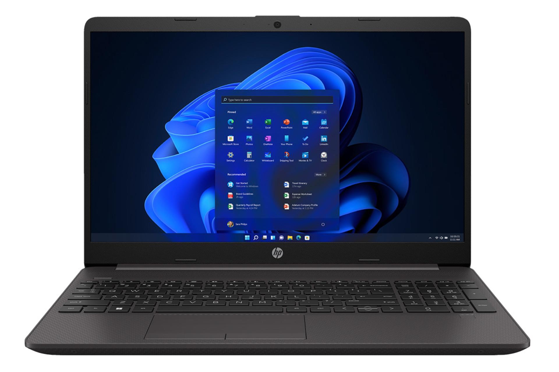 لپ تاپ اچ پی HP 250 G9 رنگ مشکی نمای جلو