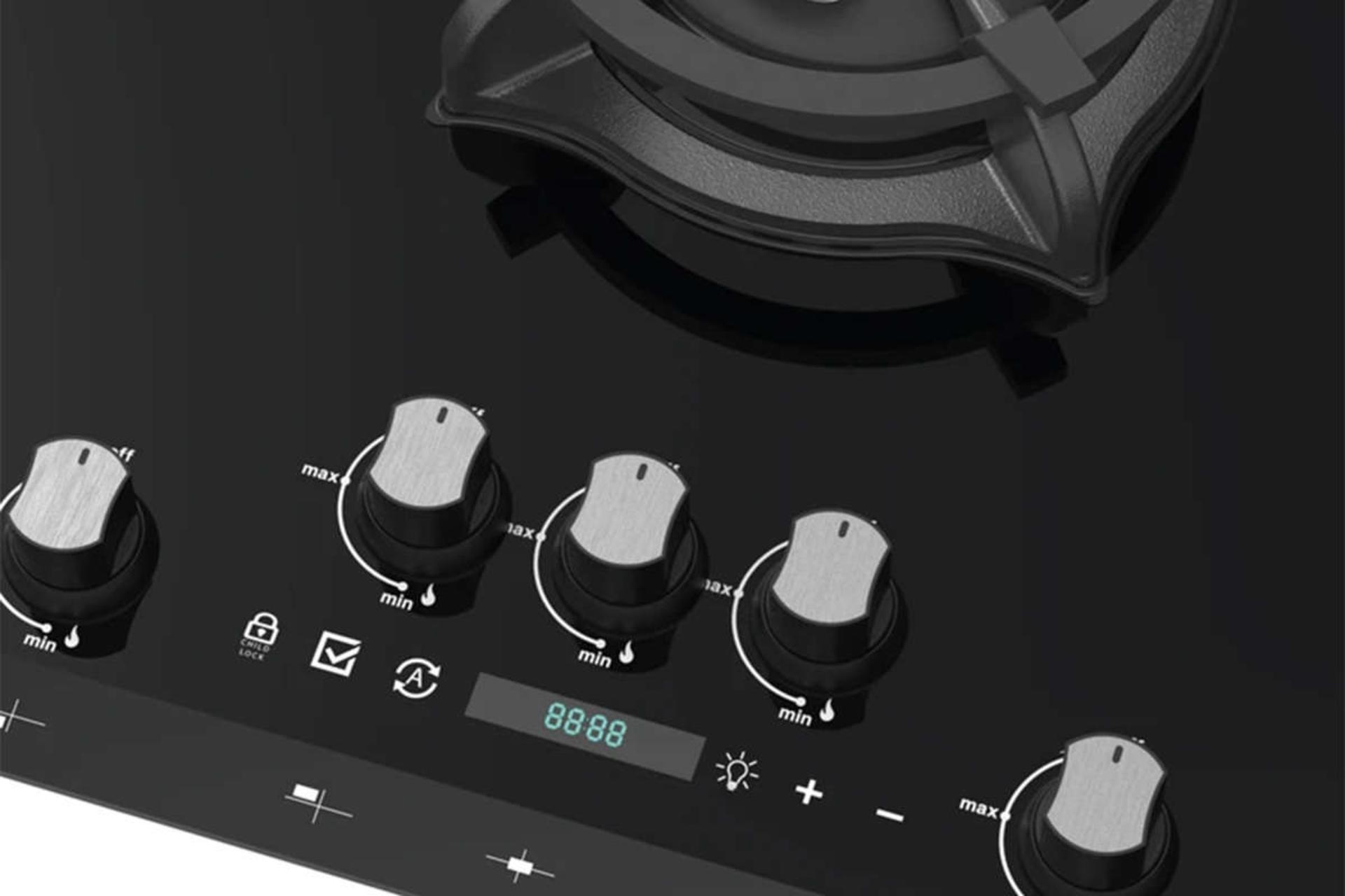 نمایشگر دیجیتال اجاق گاز صفحه ای ایگل +118