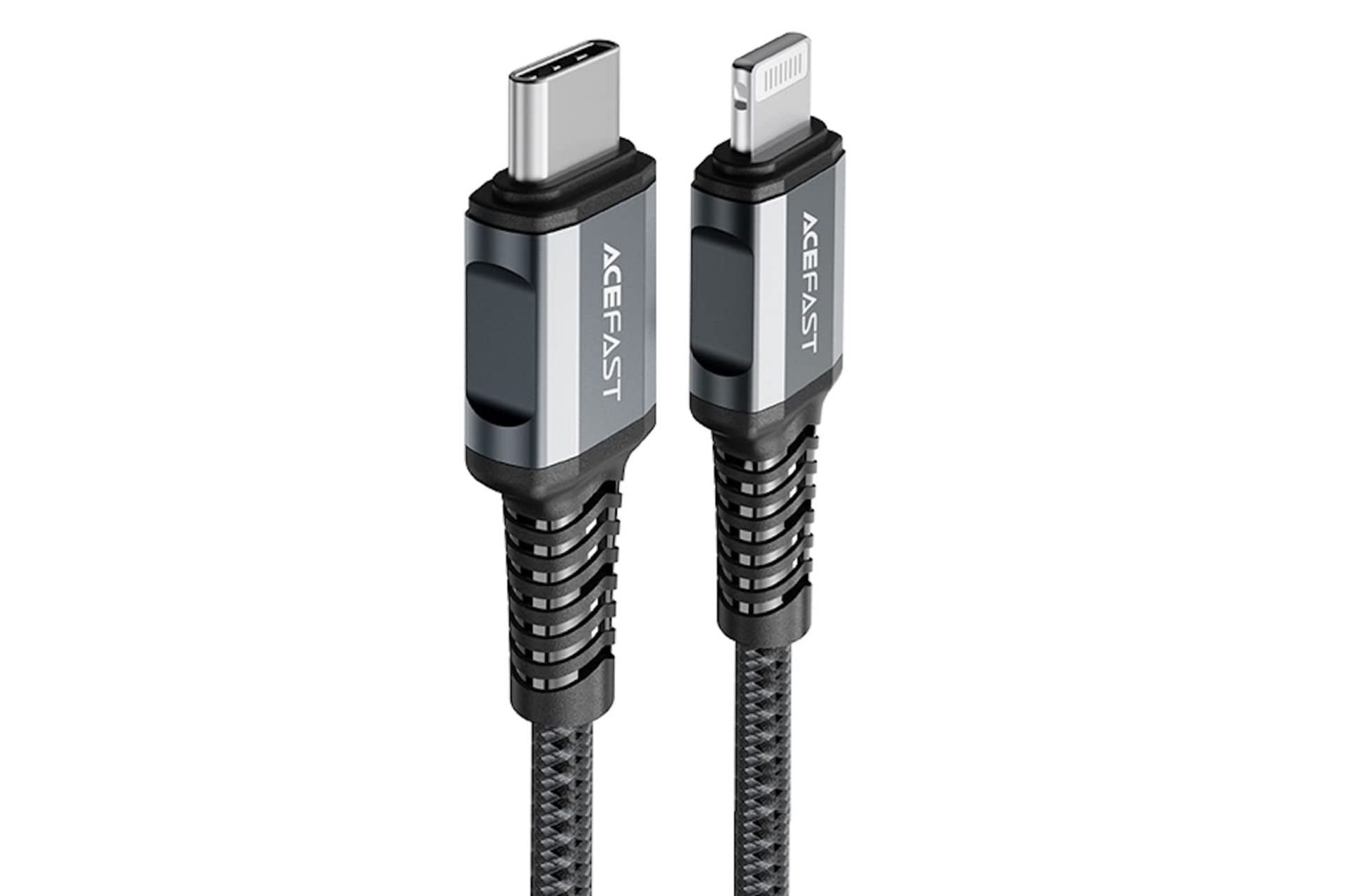 کابل شارژ USB ایس فست Type-C به Lightning مدل C1-01 با طول 1 متر